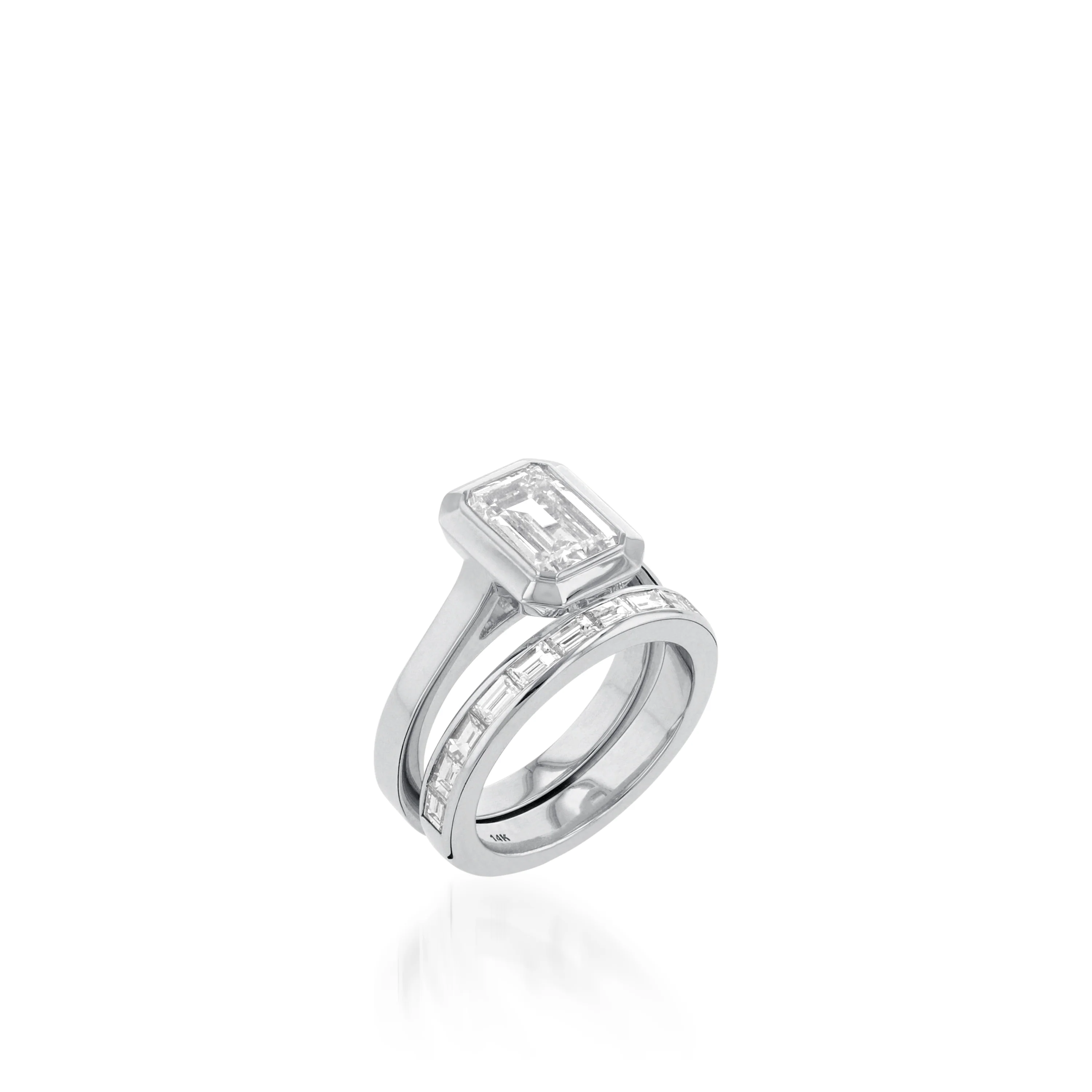 Haven White Gold Engagement Ring - Image 4