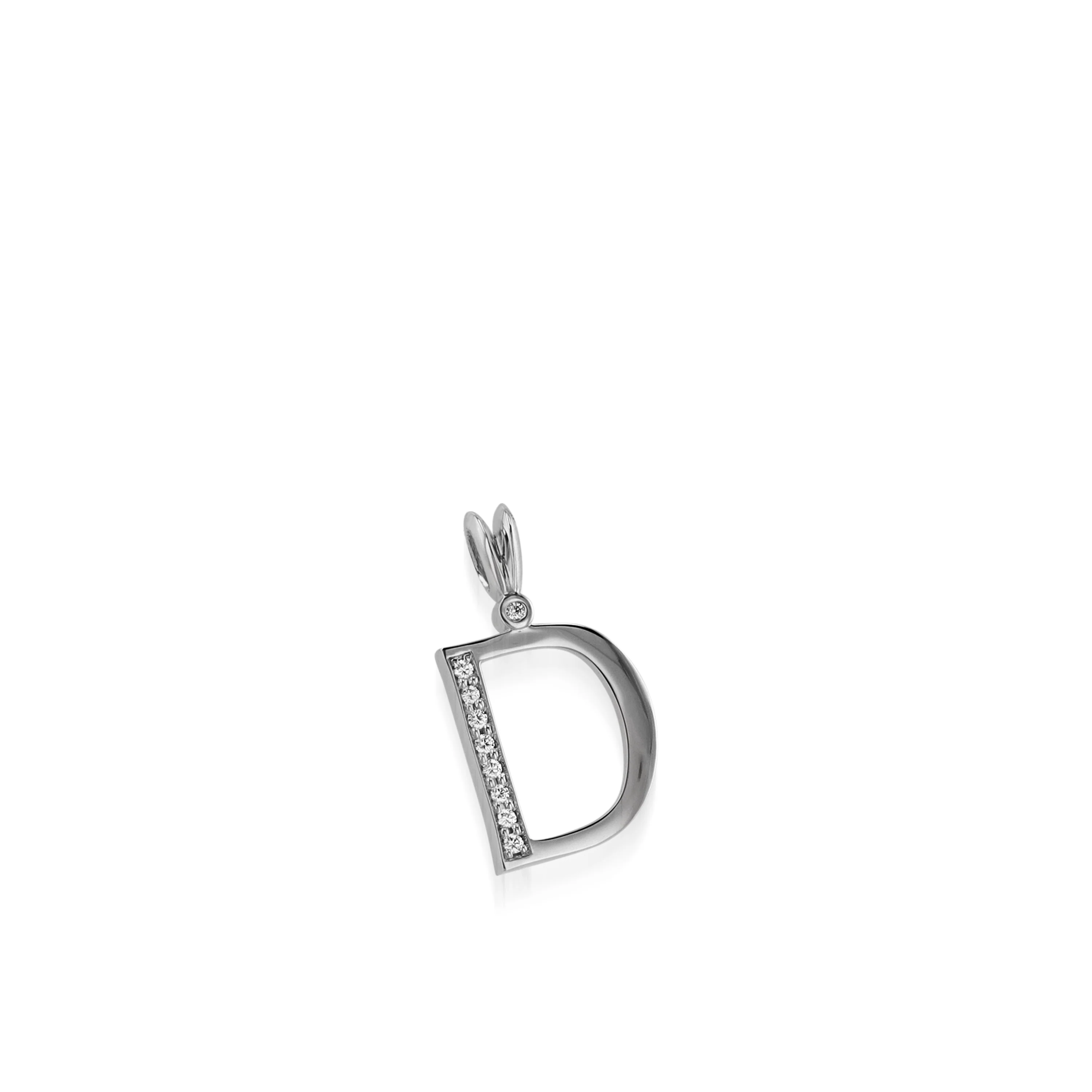 Initial D Diamond Medallion Pendant - Image 5