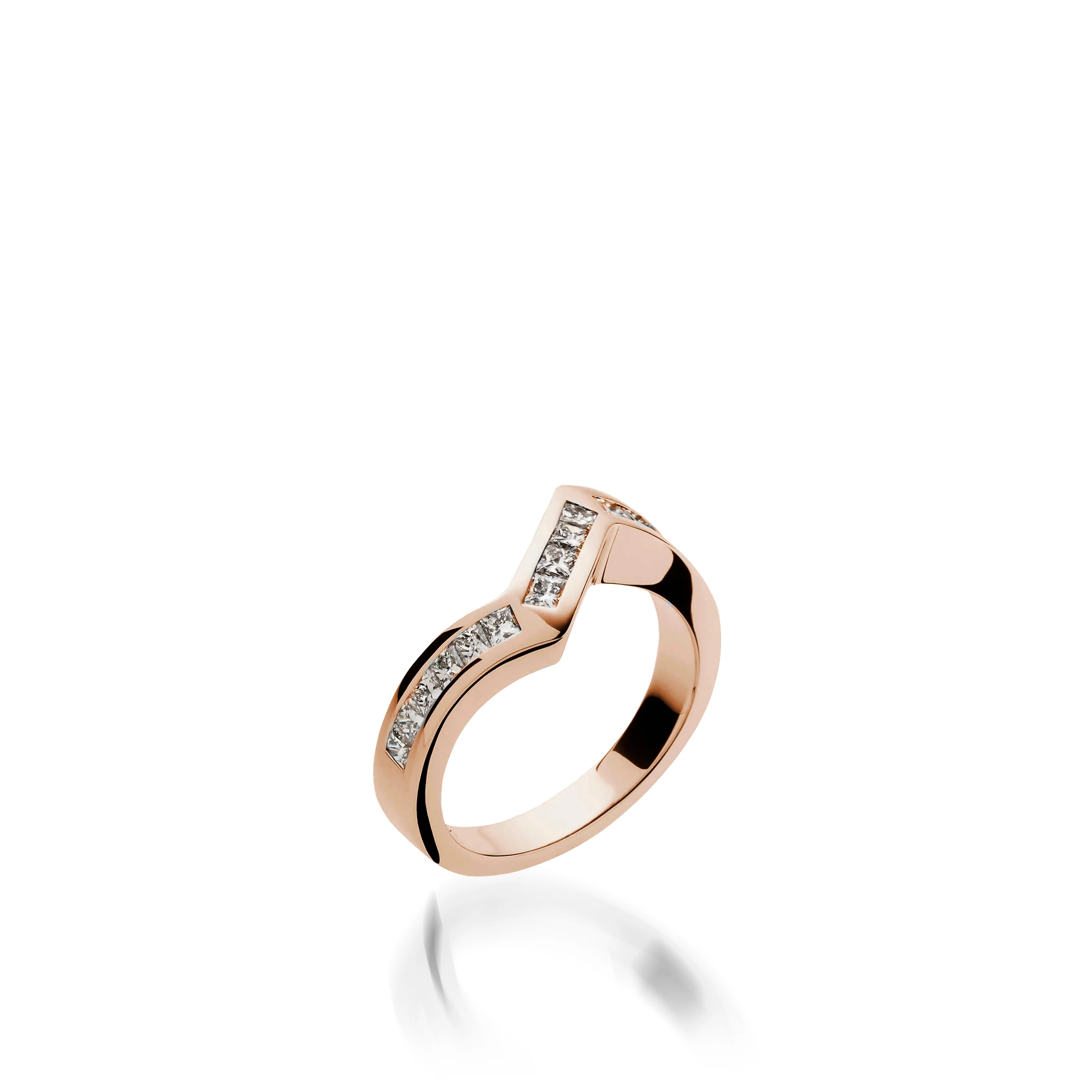 Intrigue Diamond Wedding Band - Image 3
