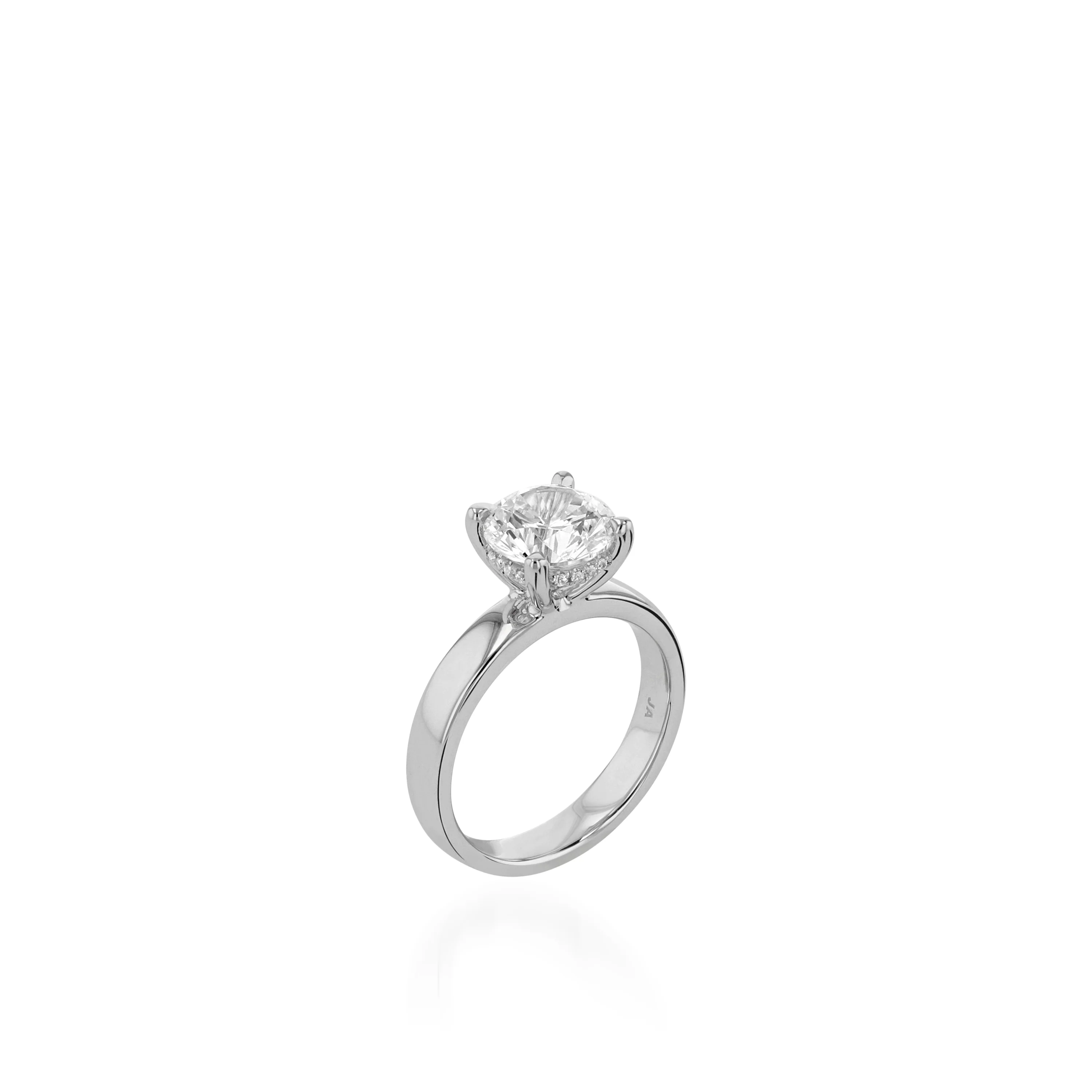 Kacy White Gold Engagement Ring