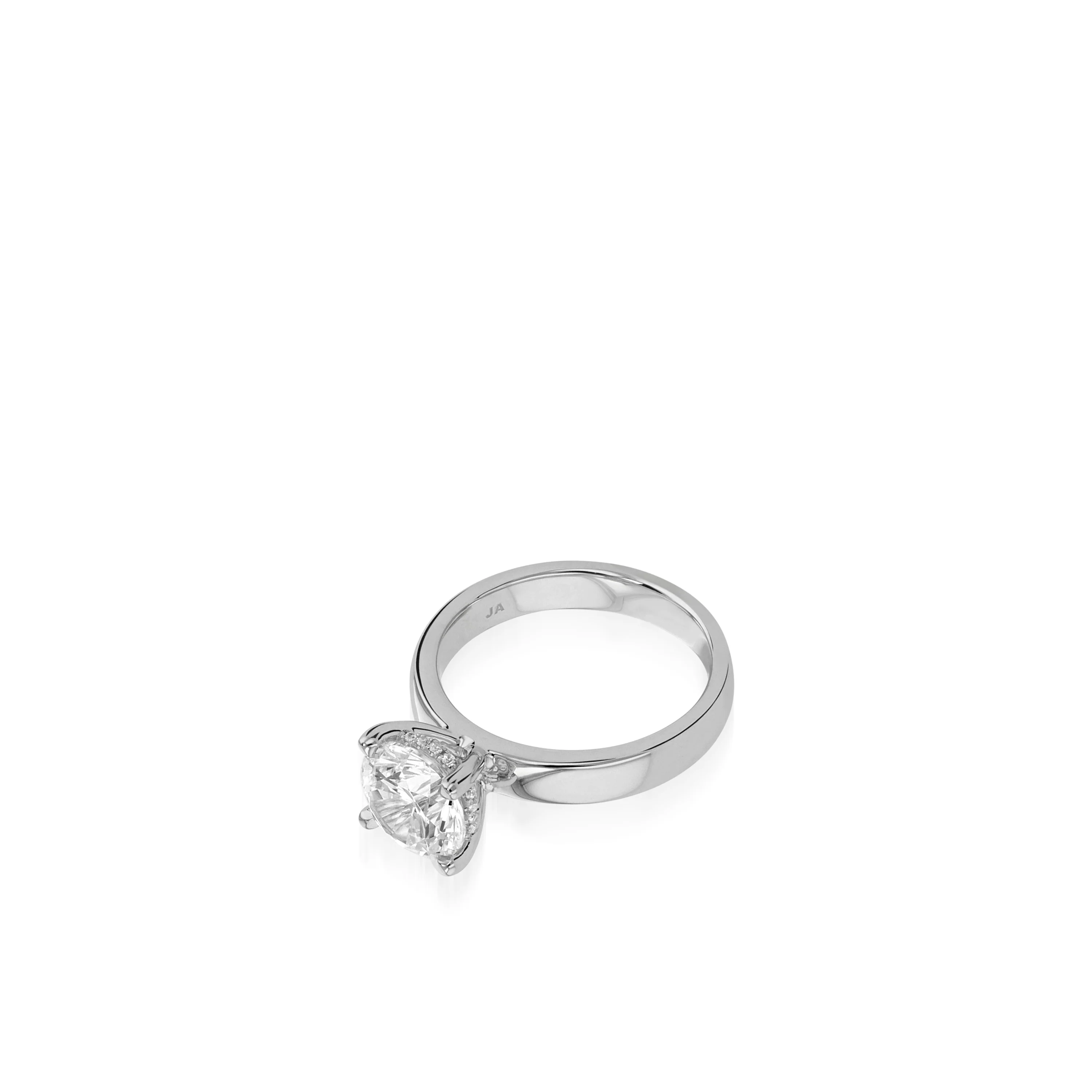 Kacy White Gold Engagement Ring - Image 2