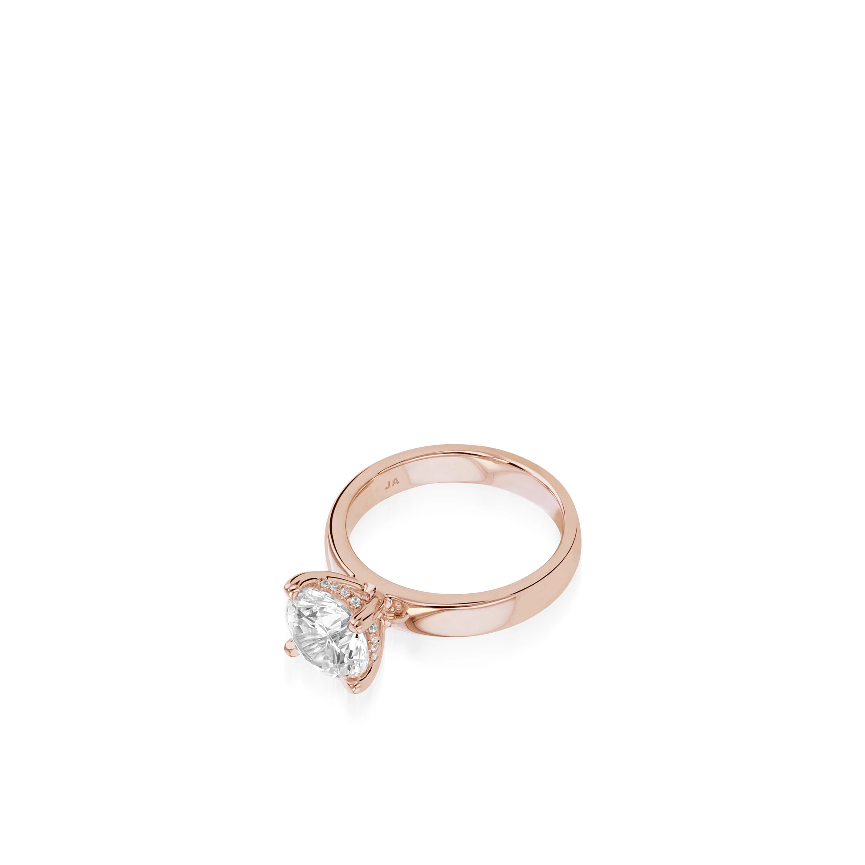 Kacy White Gold Engagement Ring - Image 6