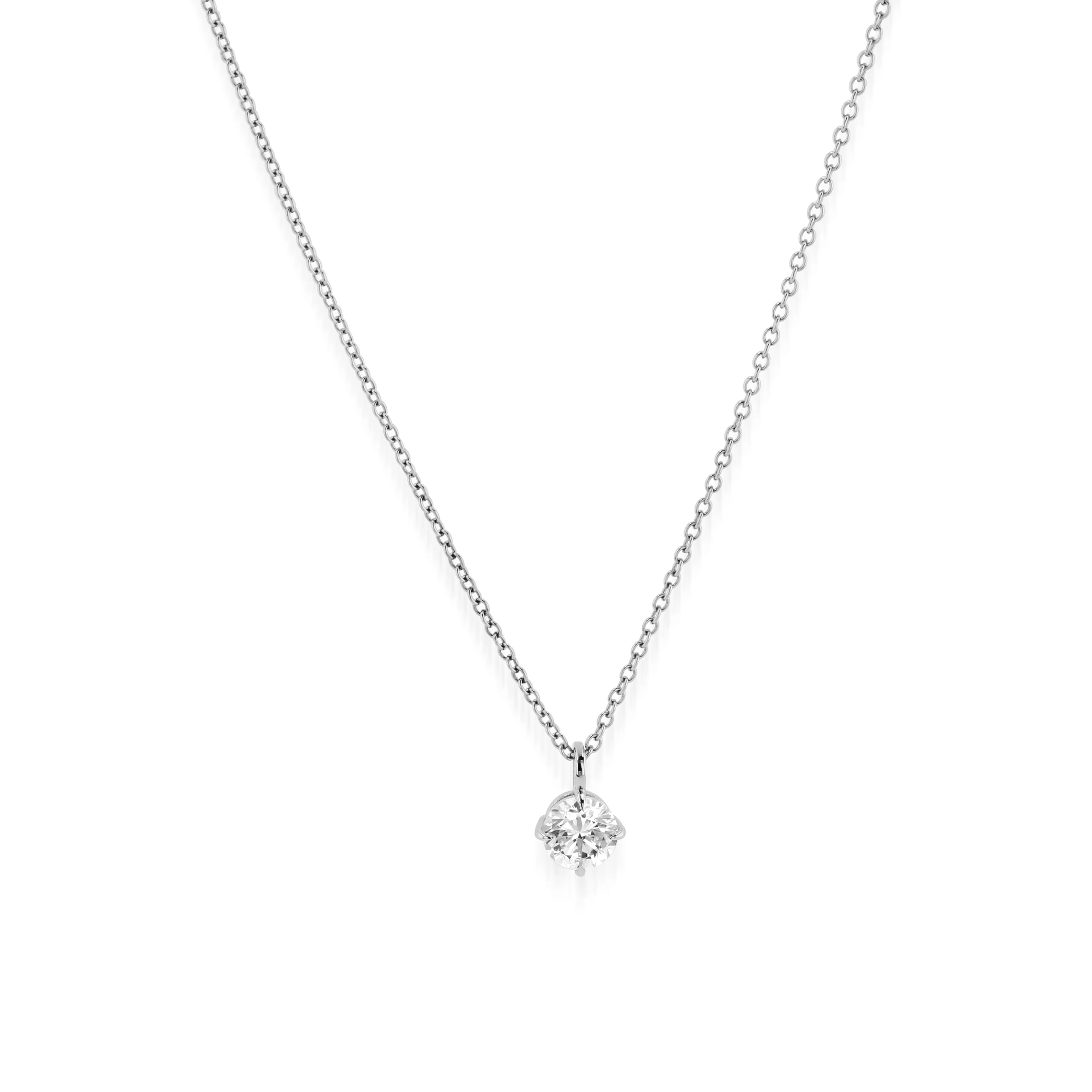 Lab Grown Diamond Pendant .25-1.00 Carat Weight - Image 3