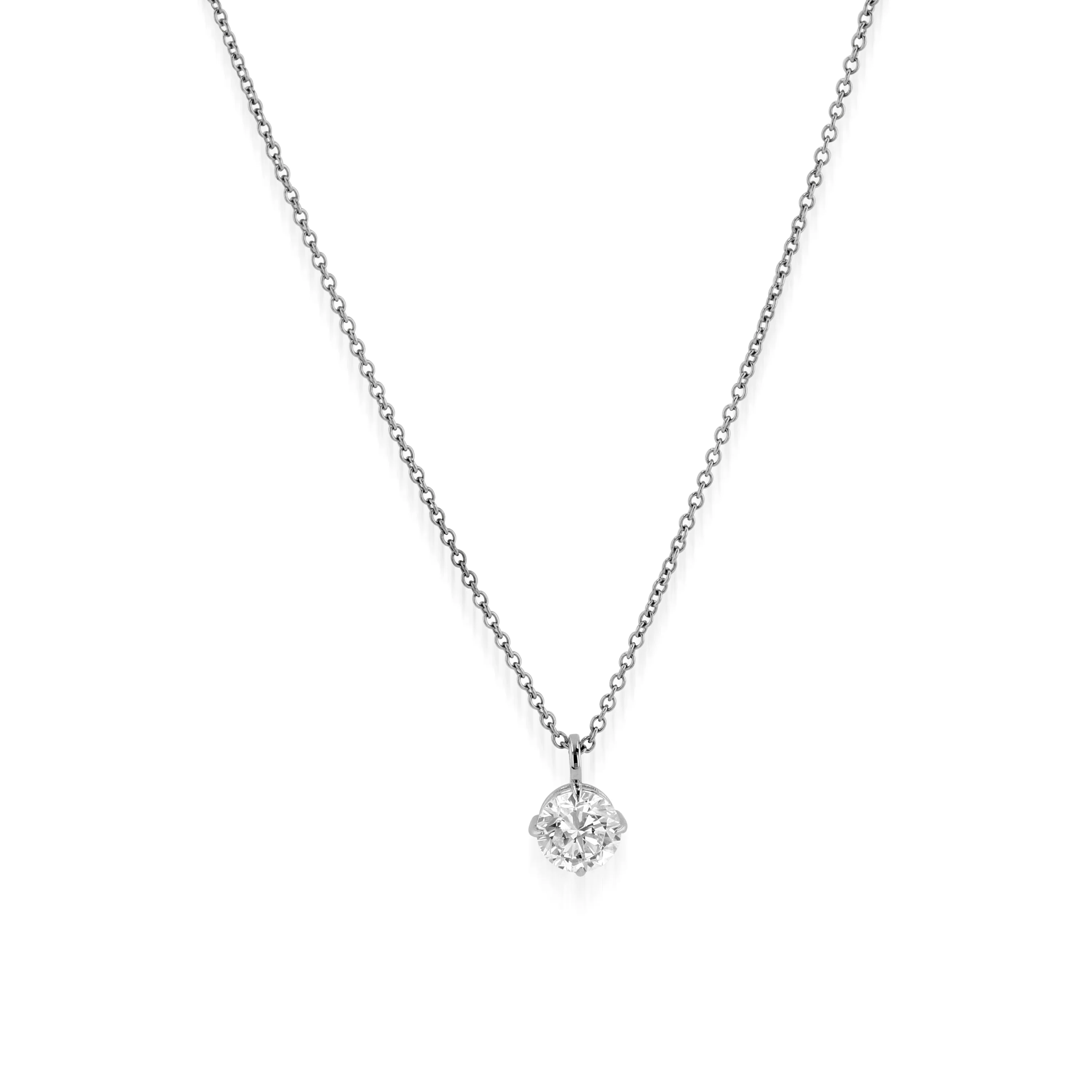 Lab Grown Diamond Pendant .25-1.00 Carat Weight - Image 4