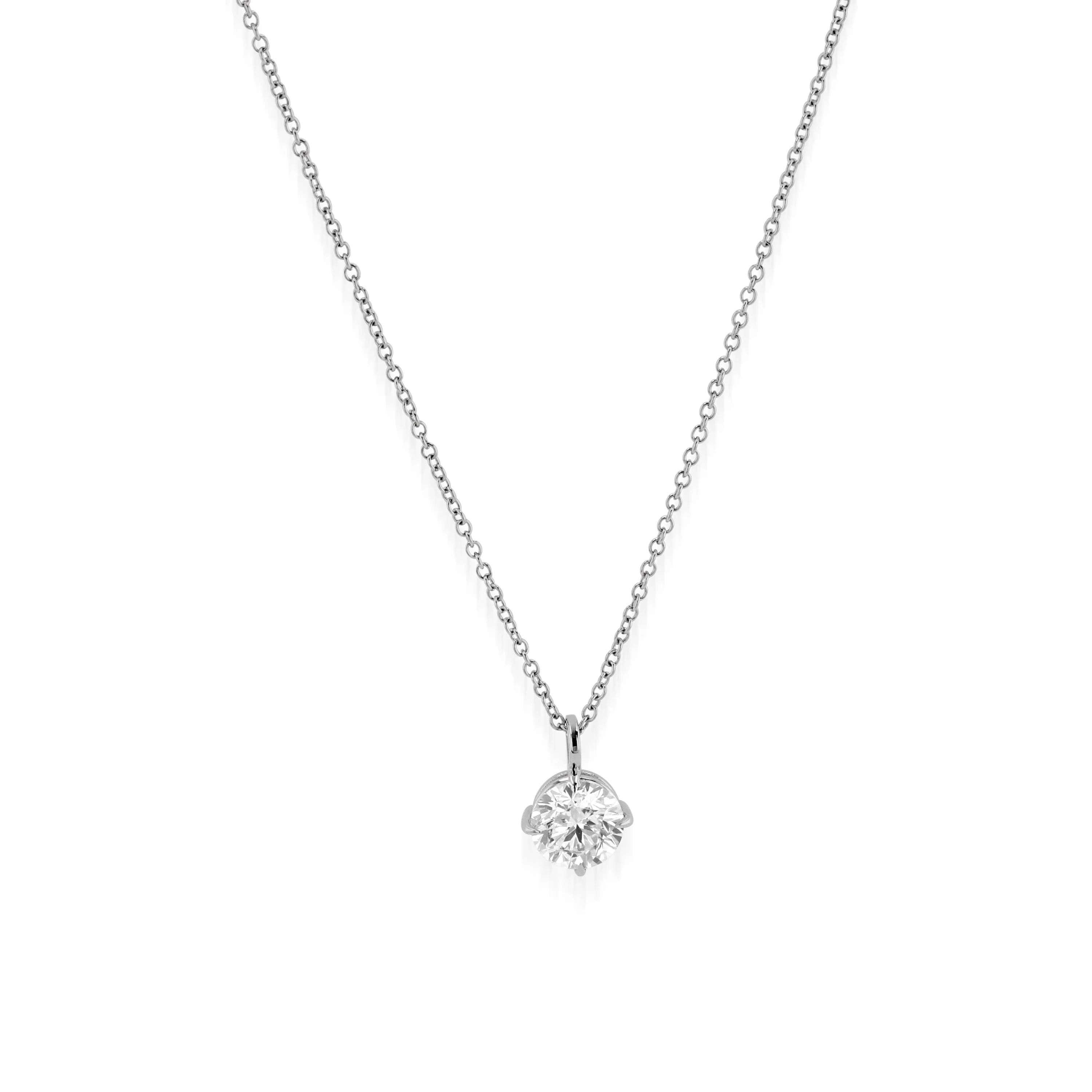 Lab Grown Diamond Pendant .25-1.00 Carat Weight - Image 5
