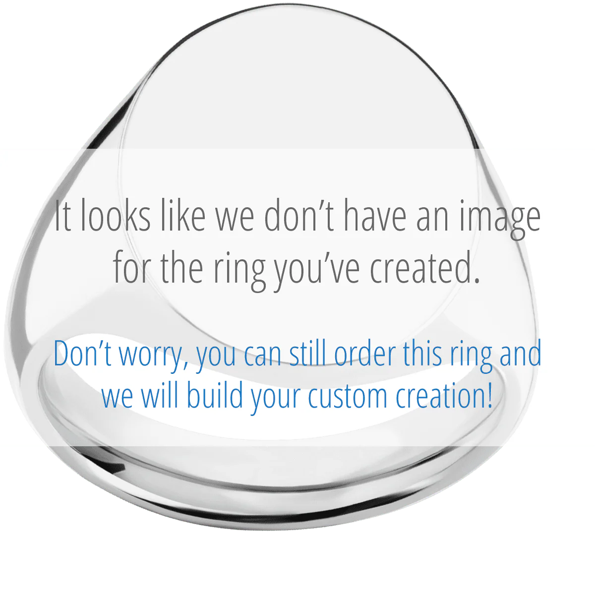Large Oval signet ring (20x16mm) in Palladium Silver, with a Thin style band, a 10K Yellow Gold inlay and an Aquarius Rev engraving. - Image 3
