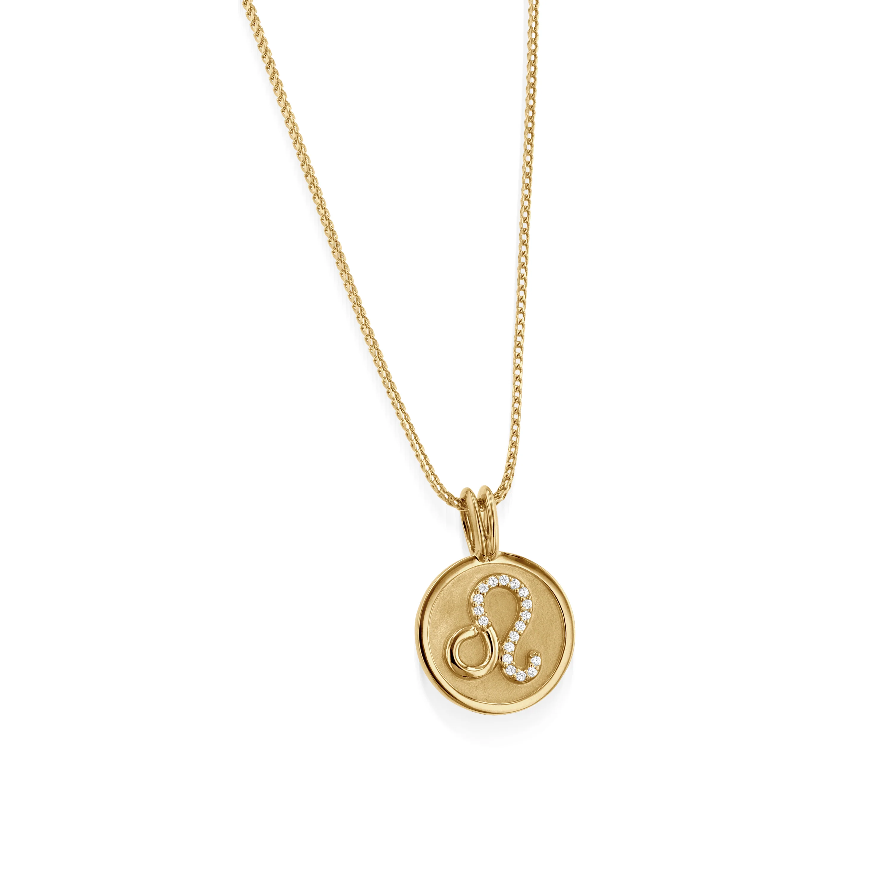 Leo Zodiac Medallion Pendant - Image 5