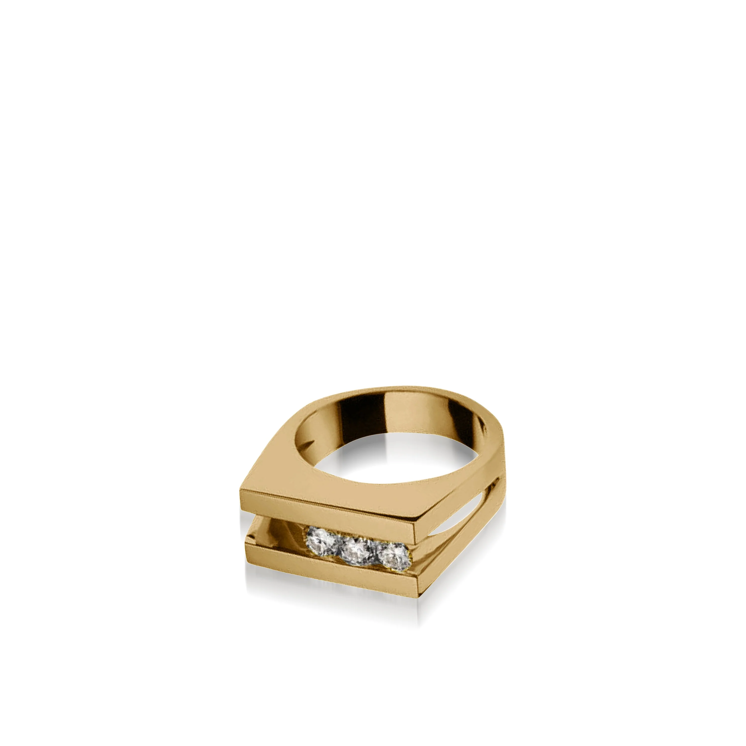 Lines Diamond Ring - Image 3