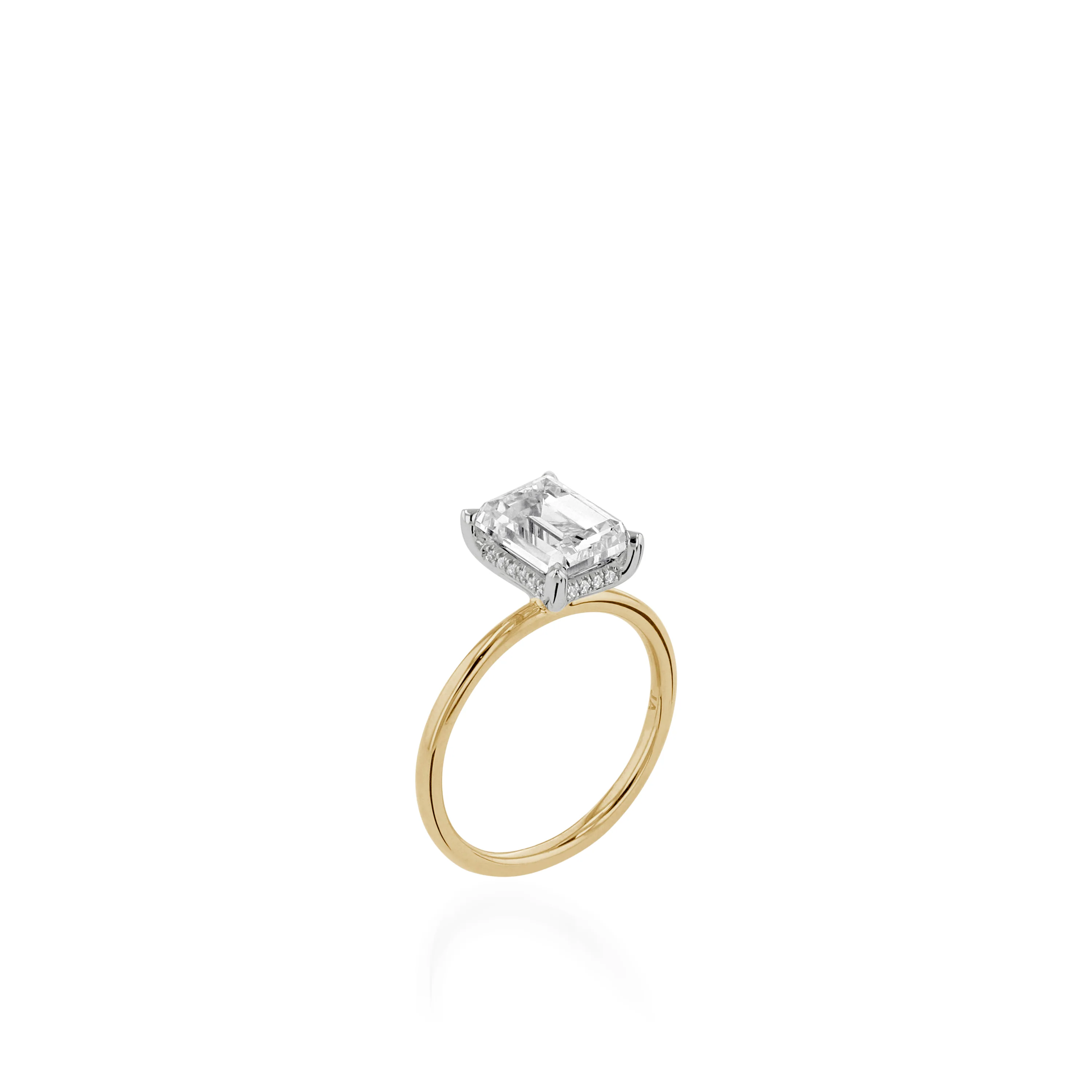 Lisette White Gold Engagement Ring - Image 3