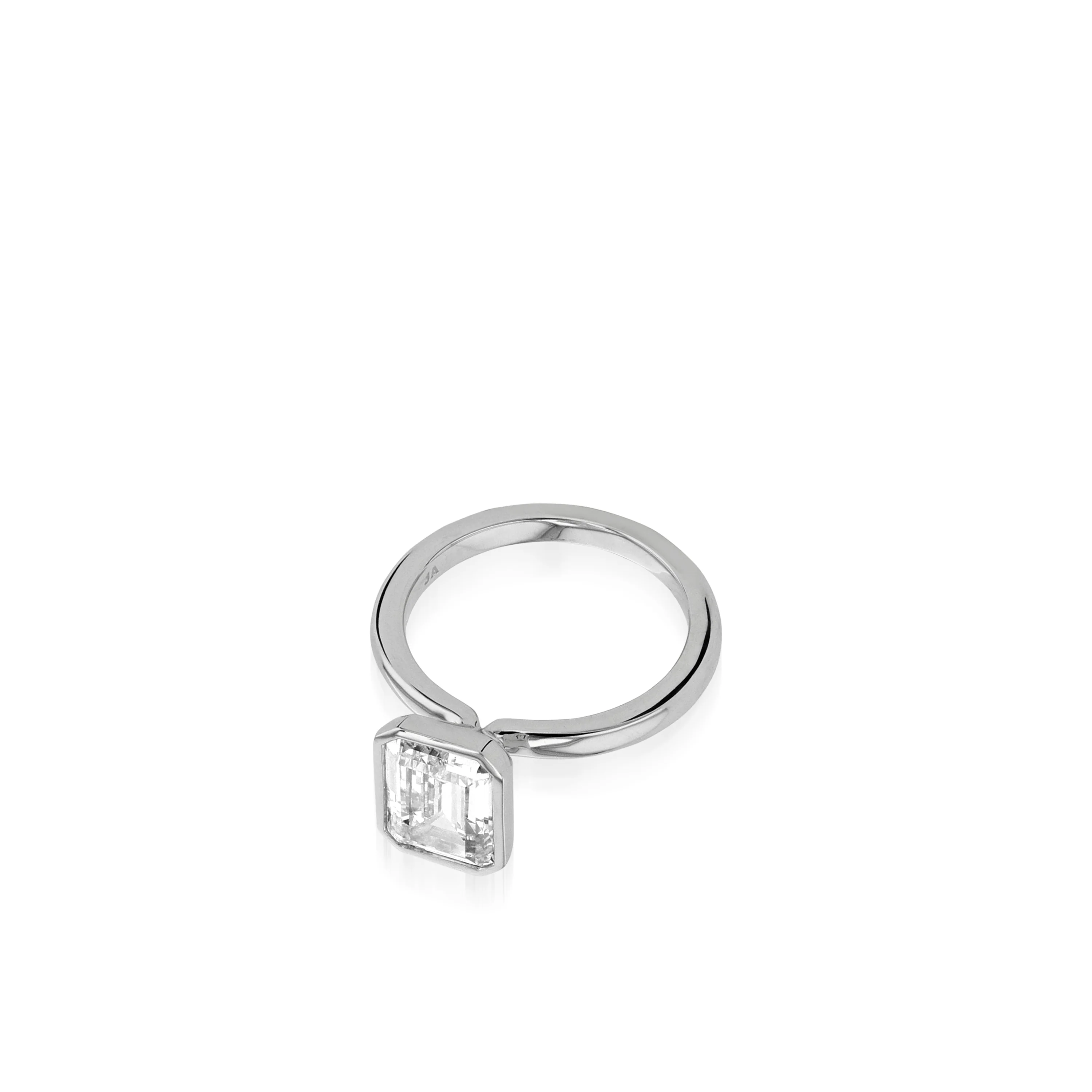 Mandy White Gold Engagement Ring - Image 2