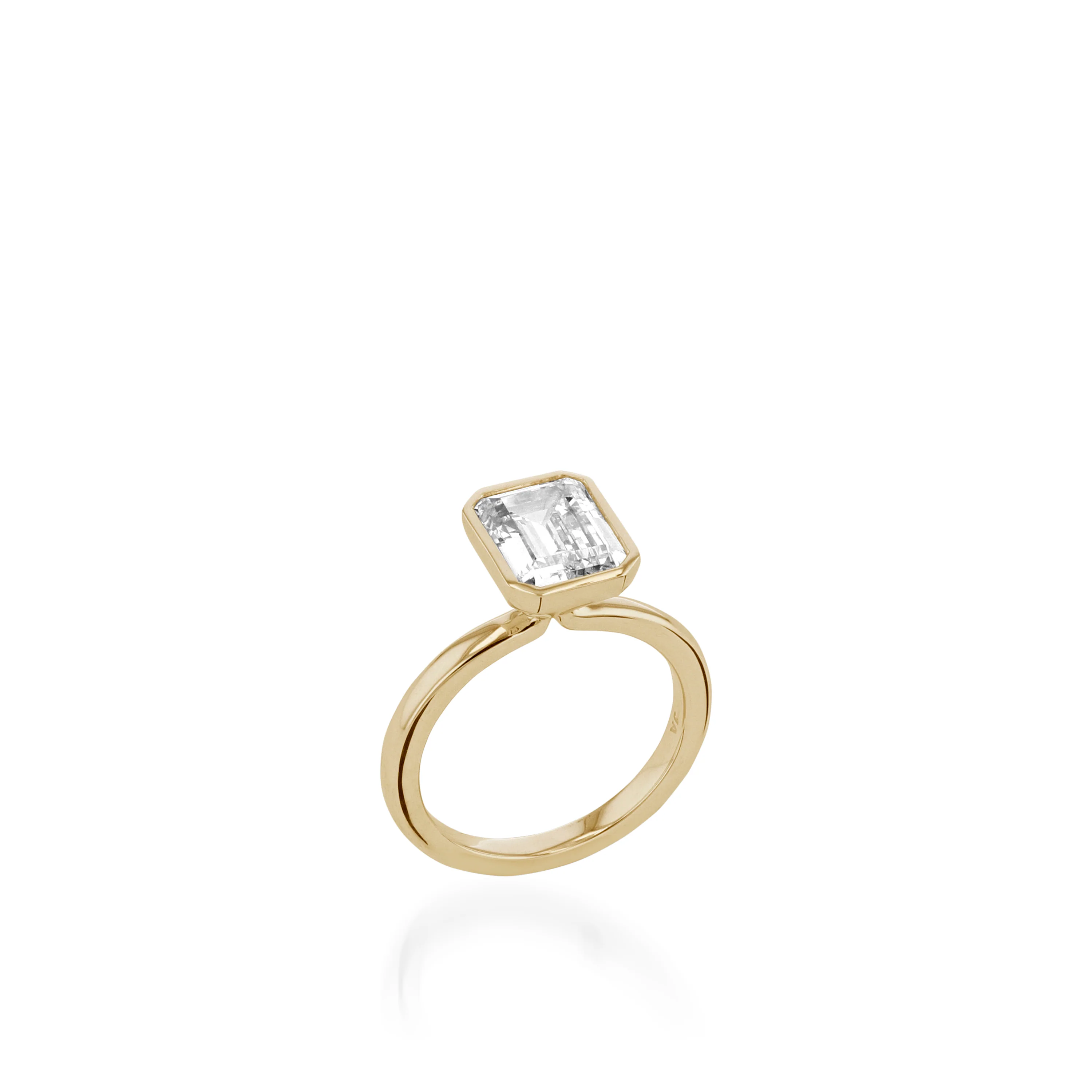 Mandy White Gold Engagement Ring - Image 3