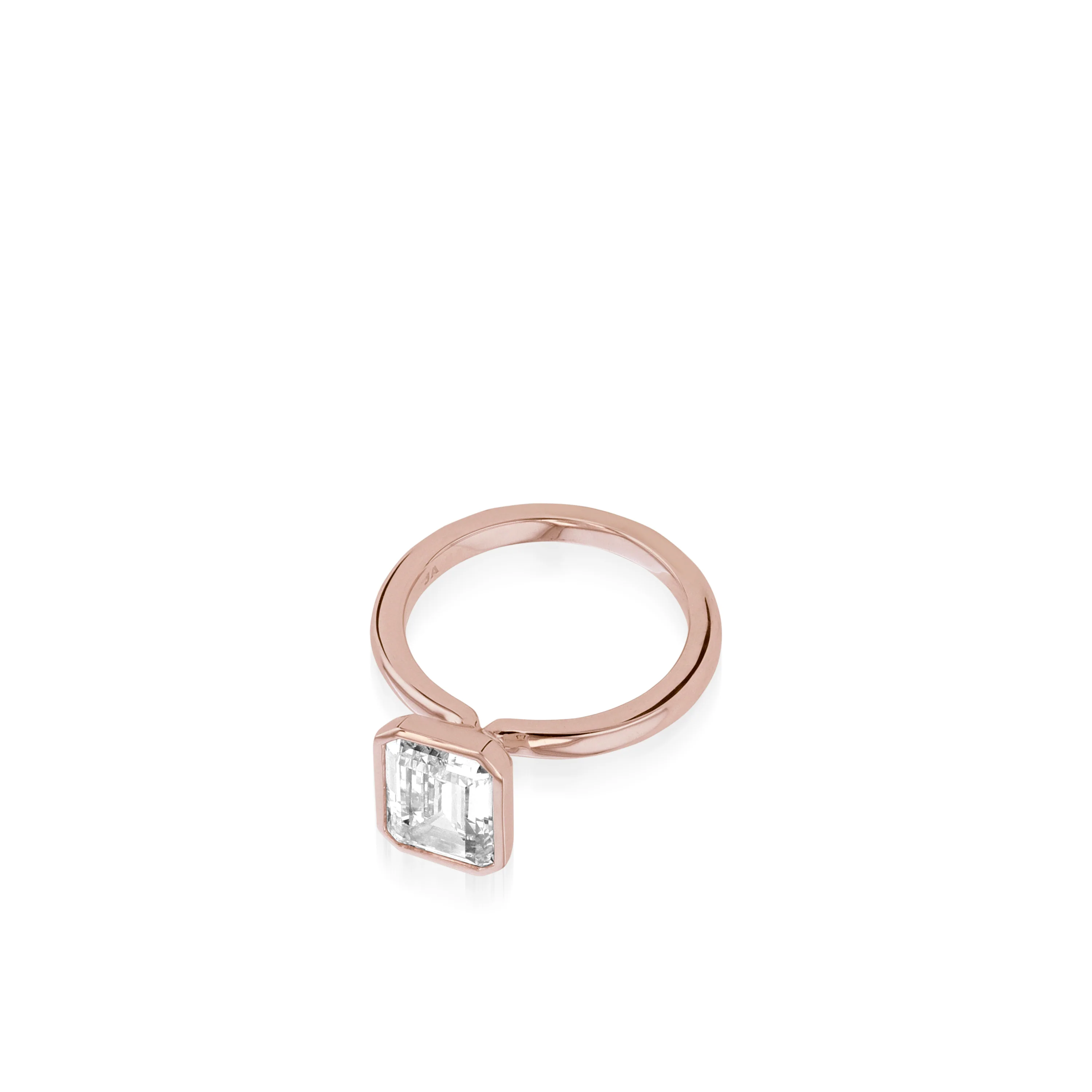 Mandy White Gold Engagement Ring - Image 6