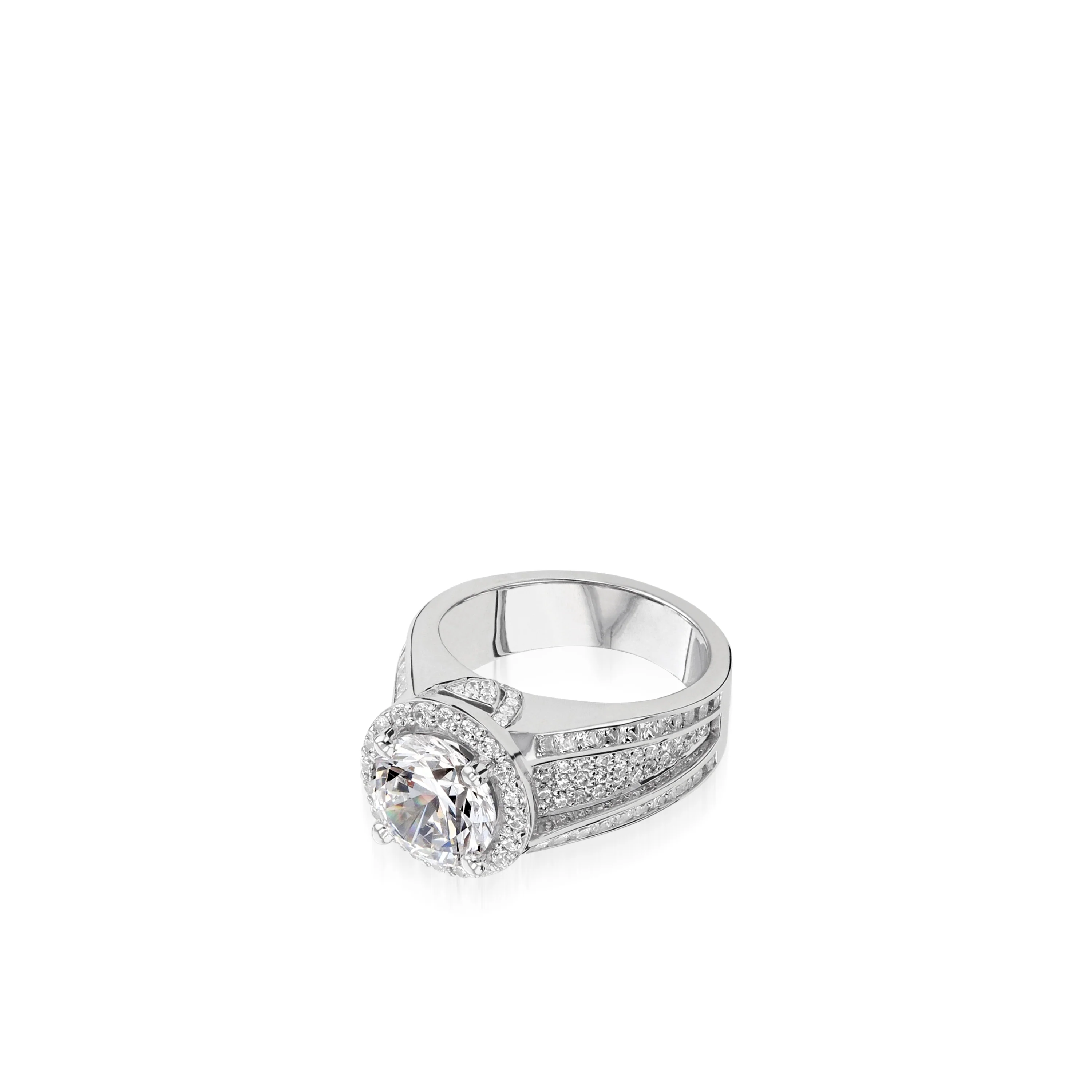 Maya Elite White Gold Diamond Ring - Image 3