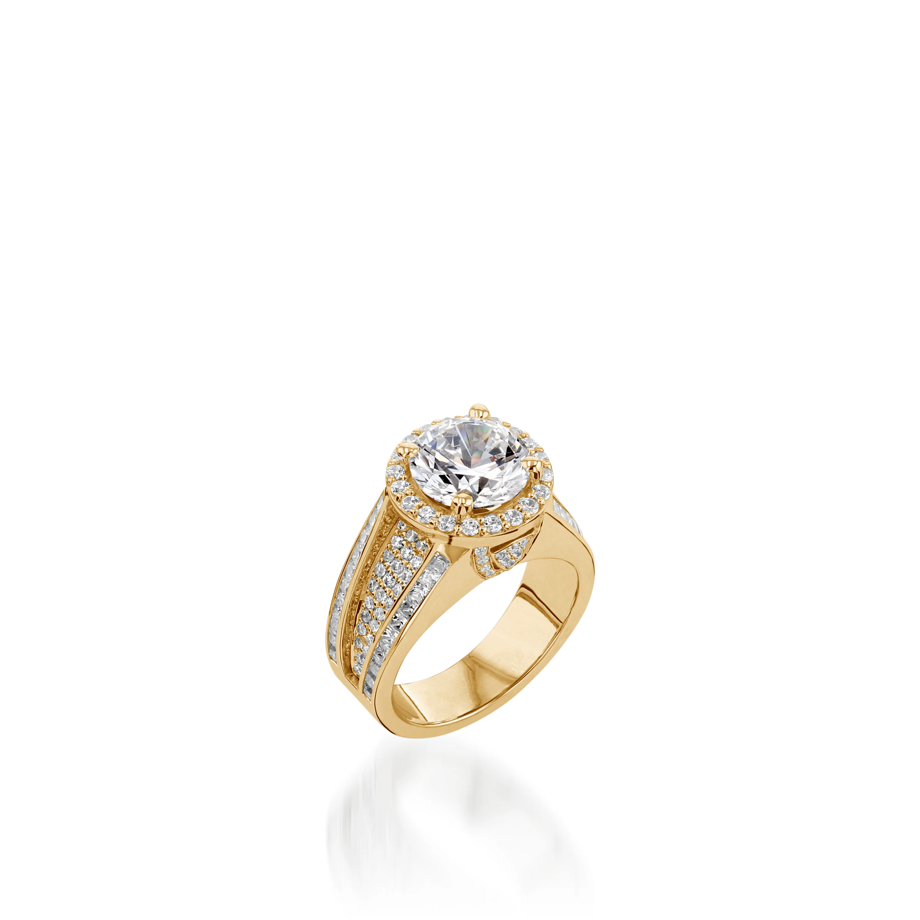 Maya Elite White Gold Diamond Ring - Image 4
