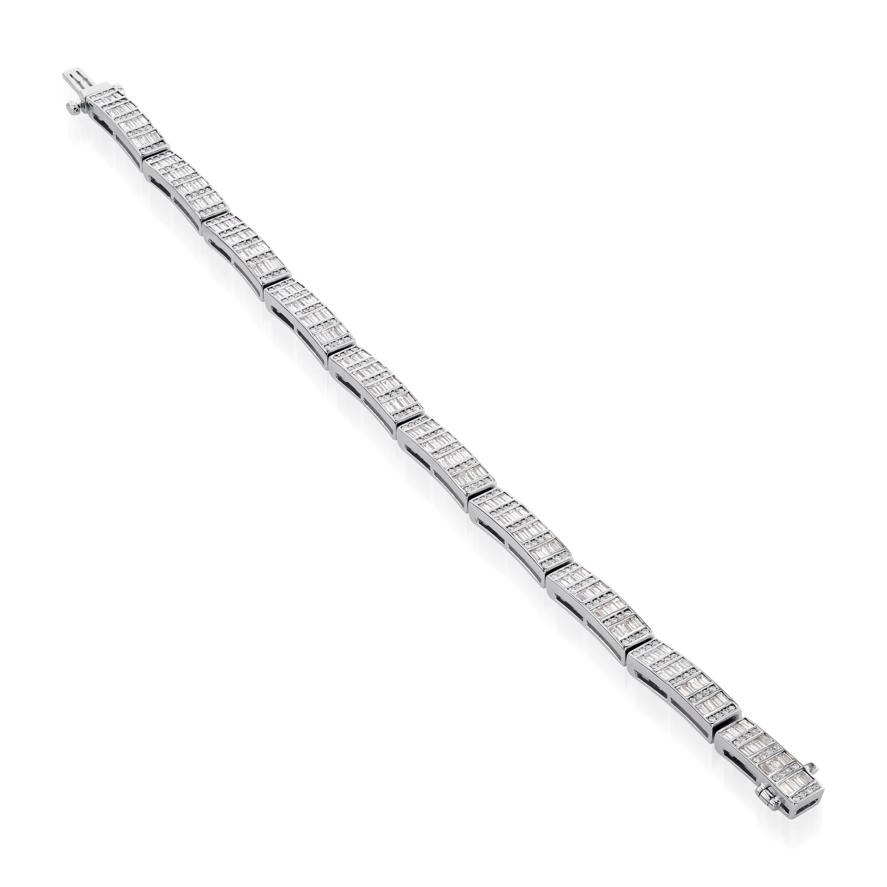 Mirage Diamond Tennis Bracelet - Image 3