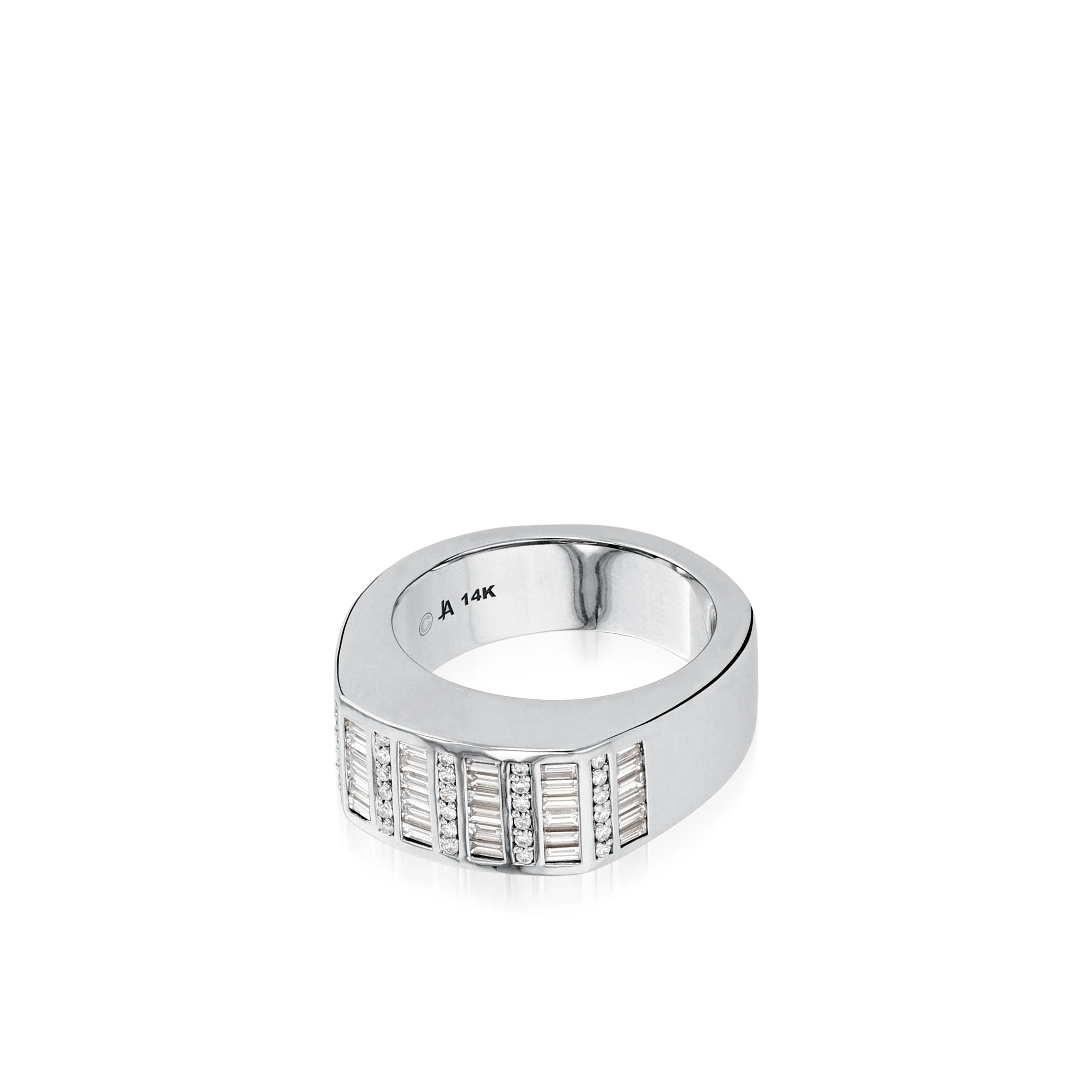 Mirage Diamond Wide Ring - Image 3