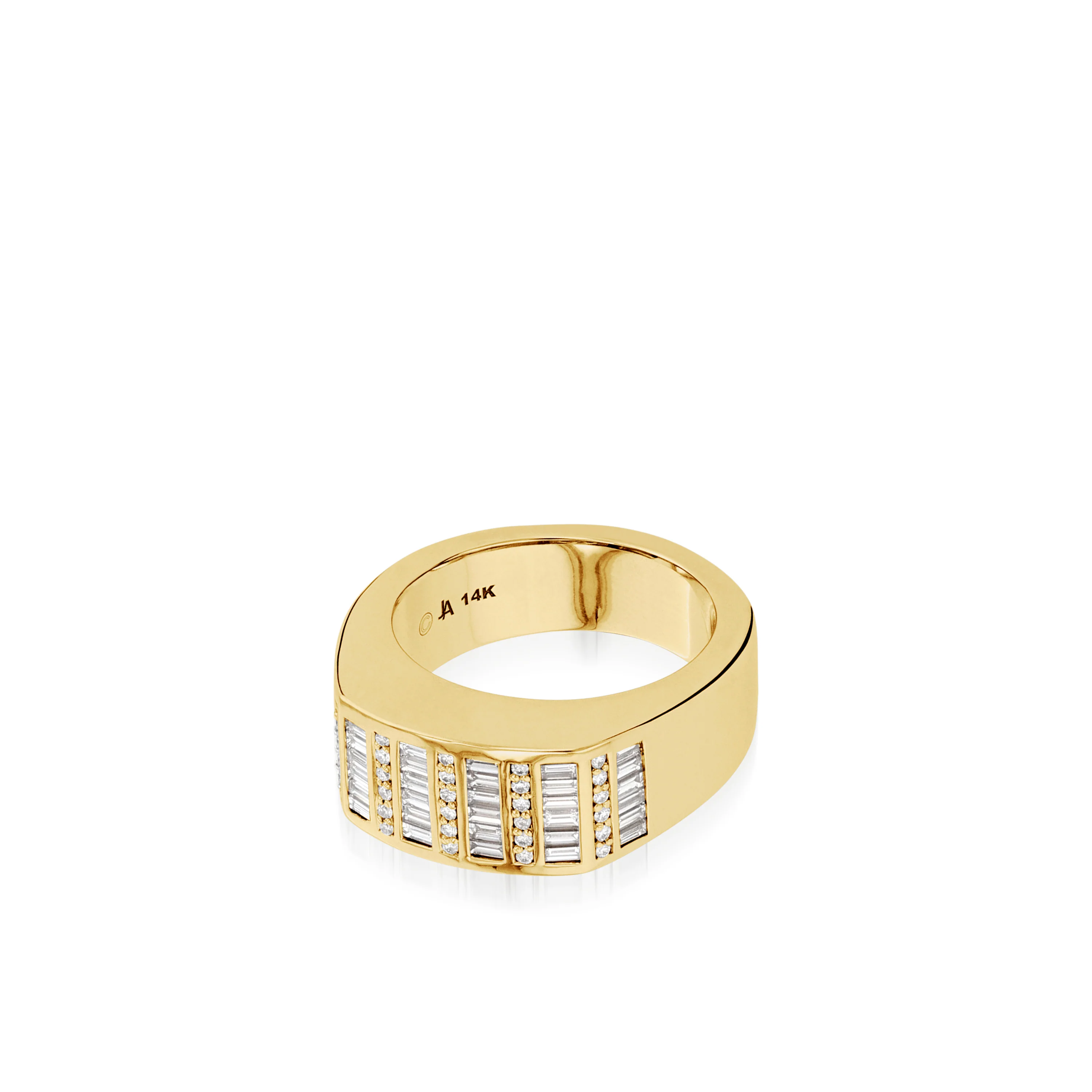 Mirage Diamond Wide Ring - Image 5
