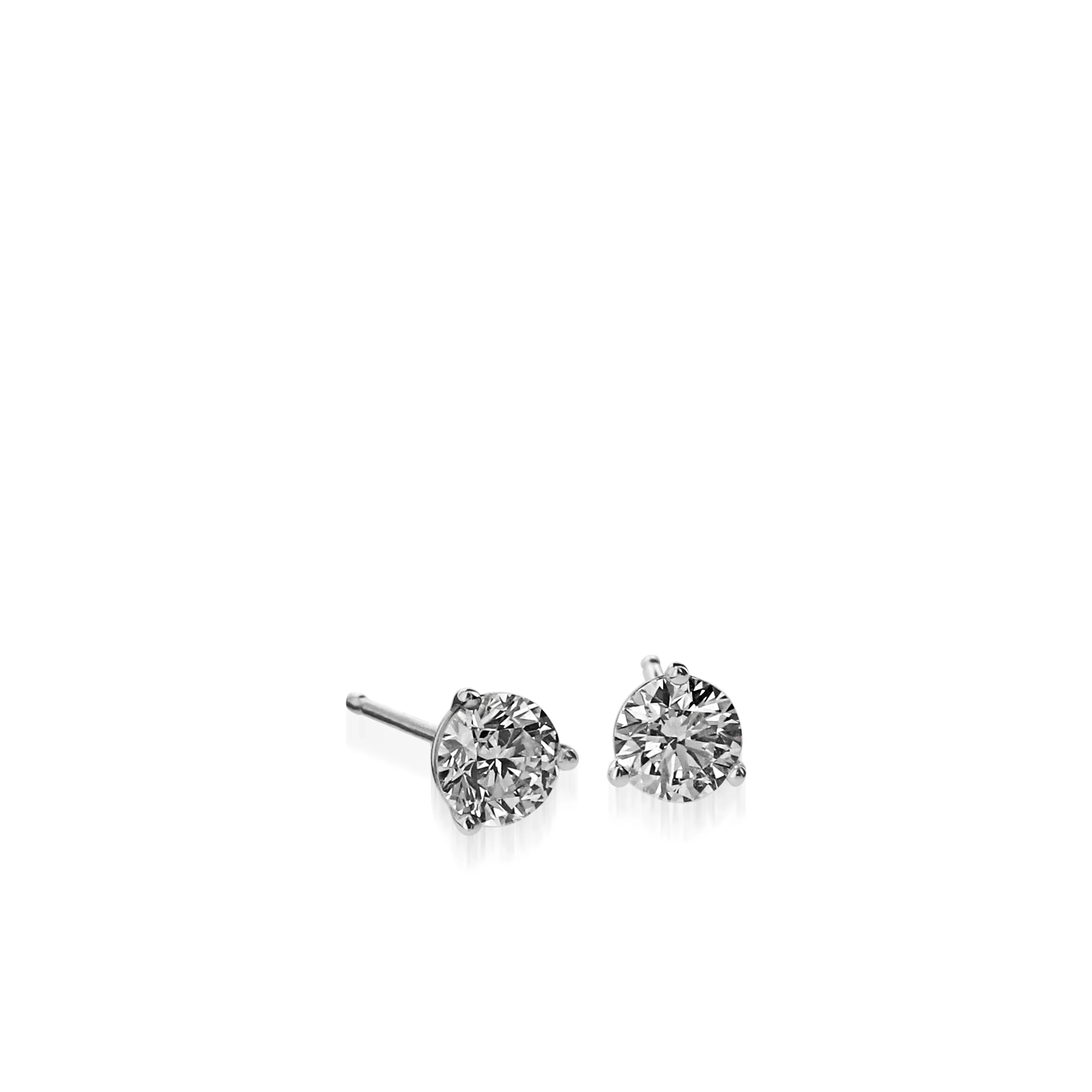 Natural Diamond Studs .30-2.00 Total Carat Weight - Image 4