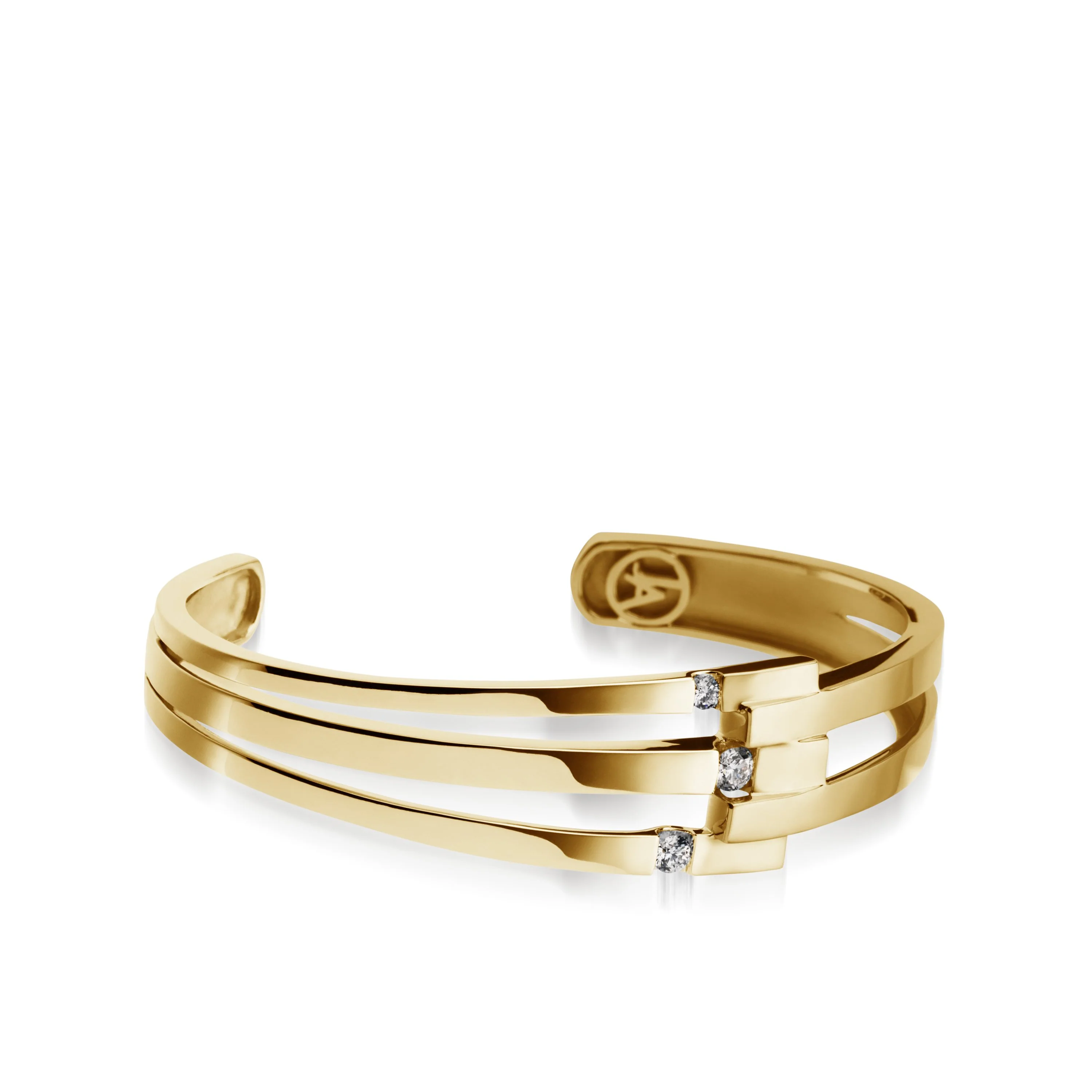 Originate Diamond Cuff Bracelet - Image 3