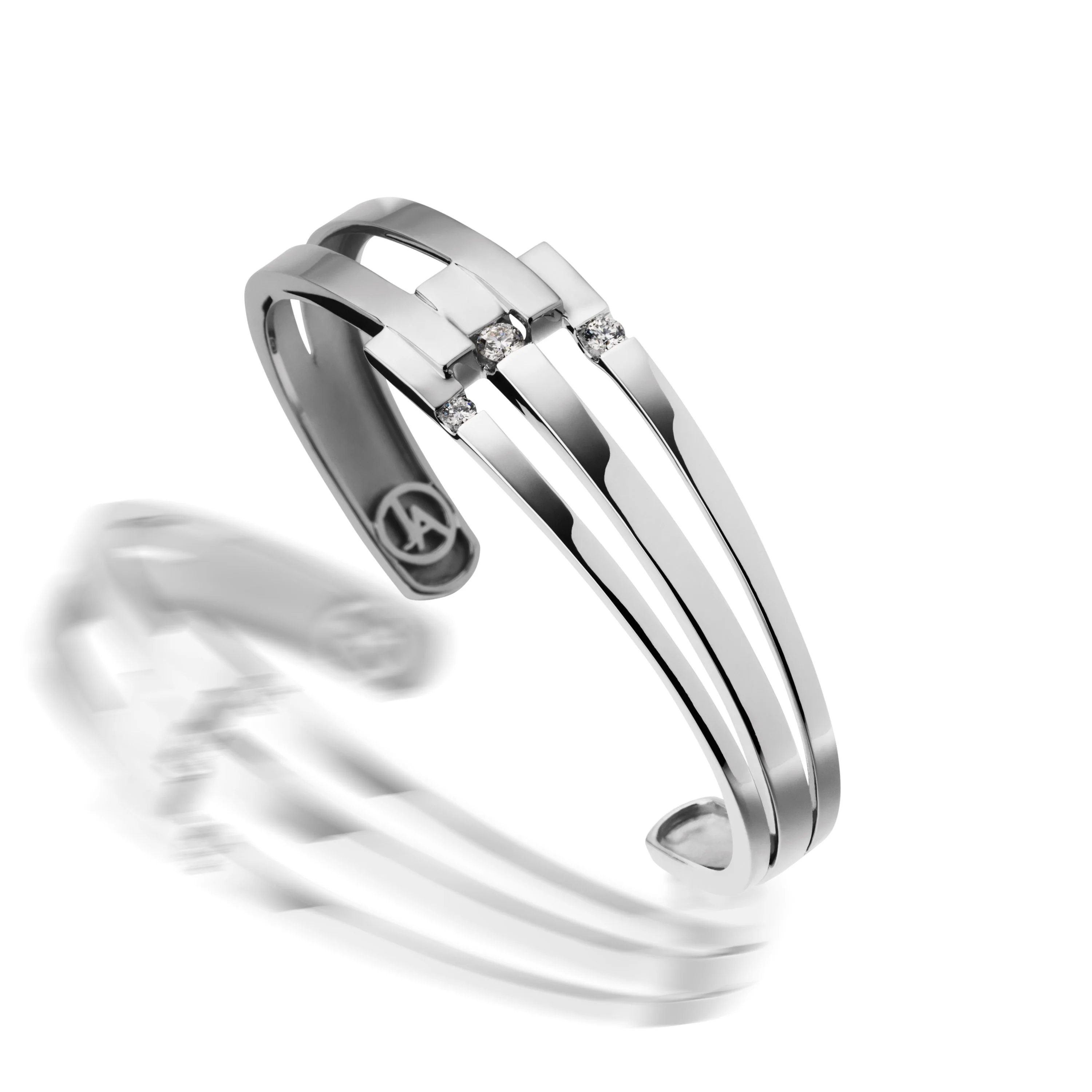 Originate Diamond Cuff Bracelet - Image 4