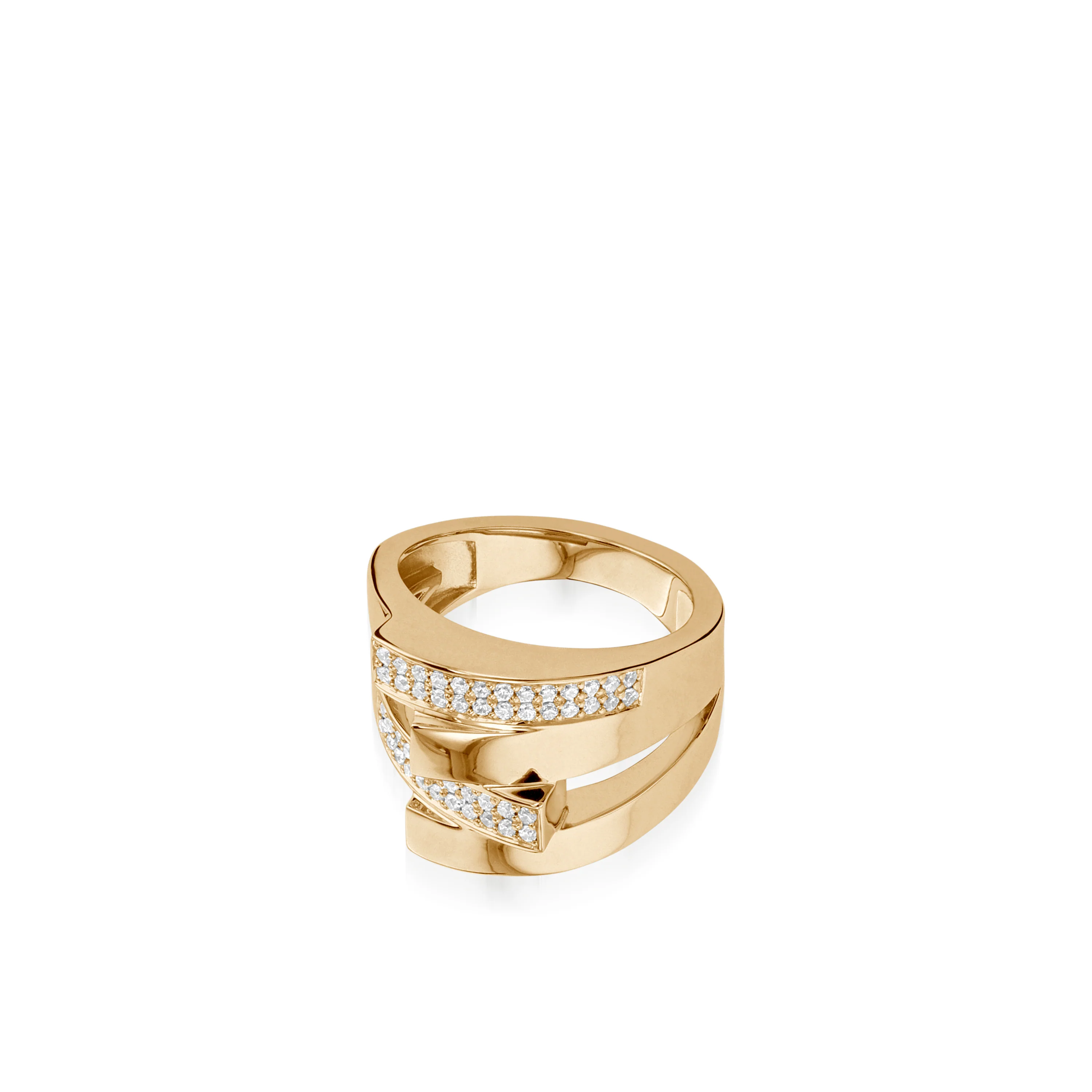 Originate Pave Diamond Ring - Image 5