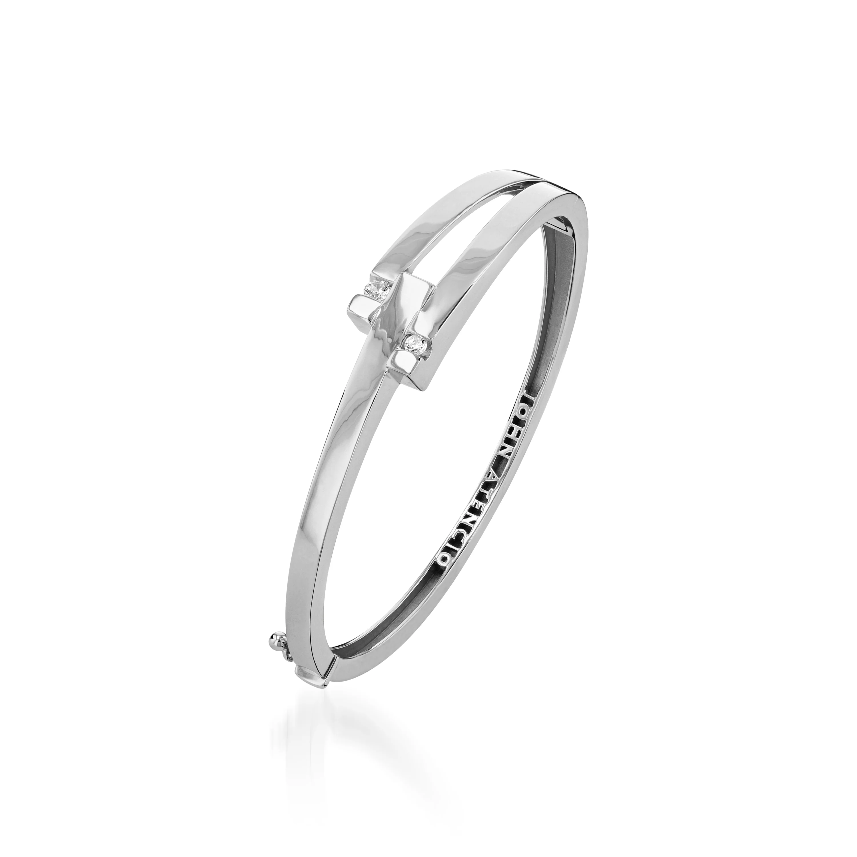 Originate Small Diamond Cuff Bracelet - Image 3