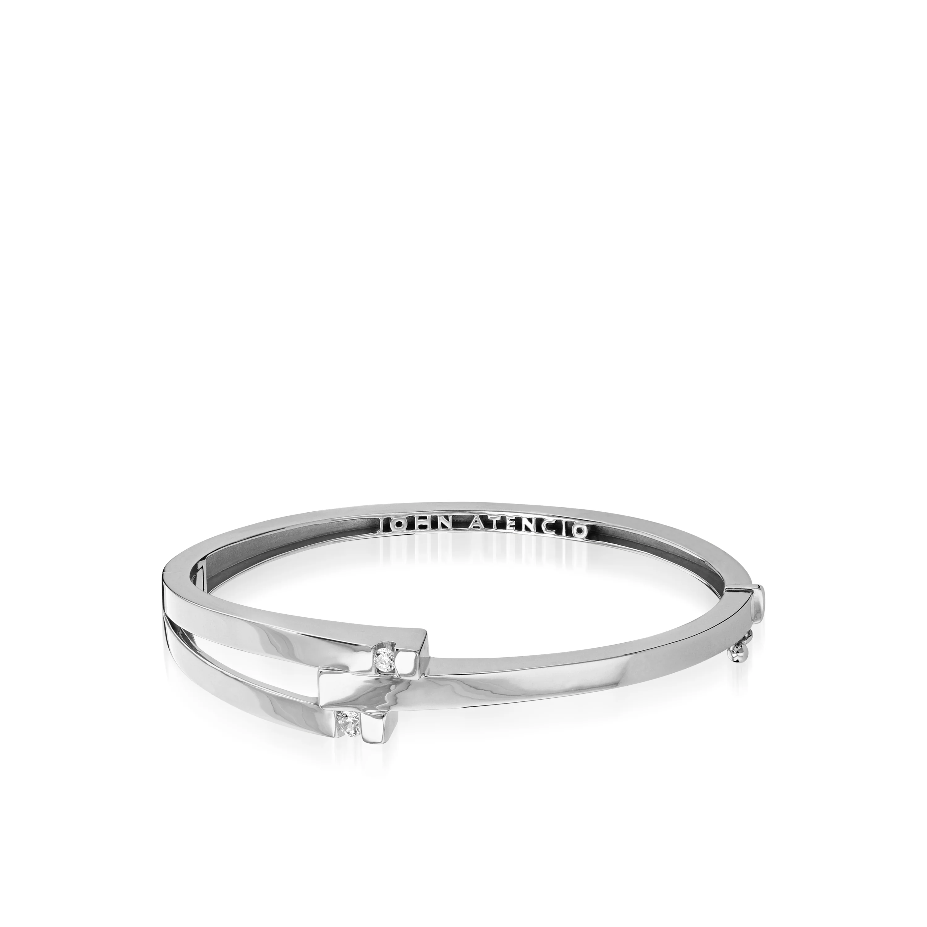 Originate Small Diamond Cuff Bracelet - Image 4