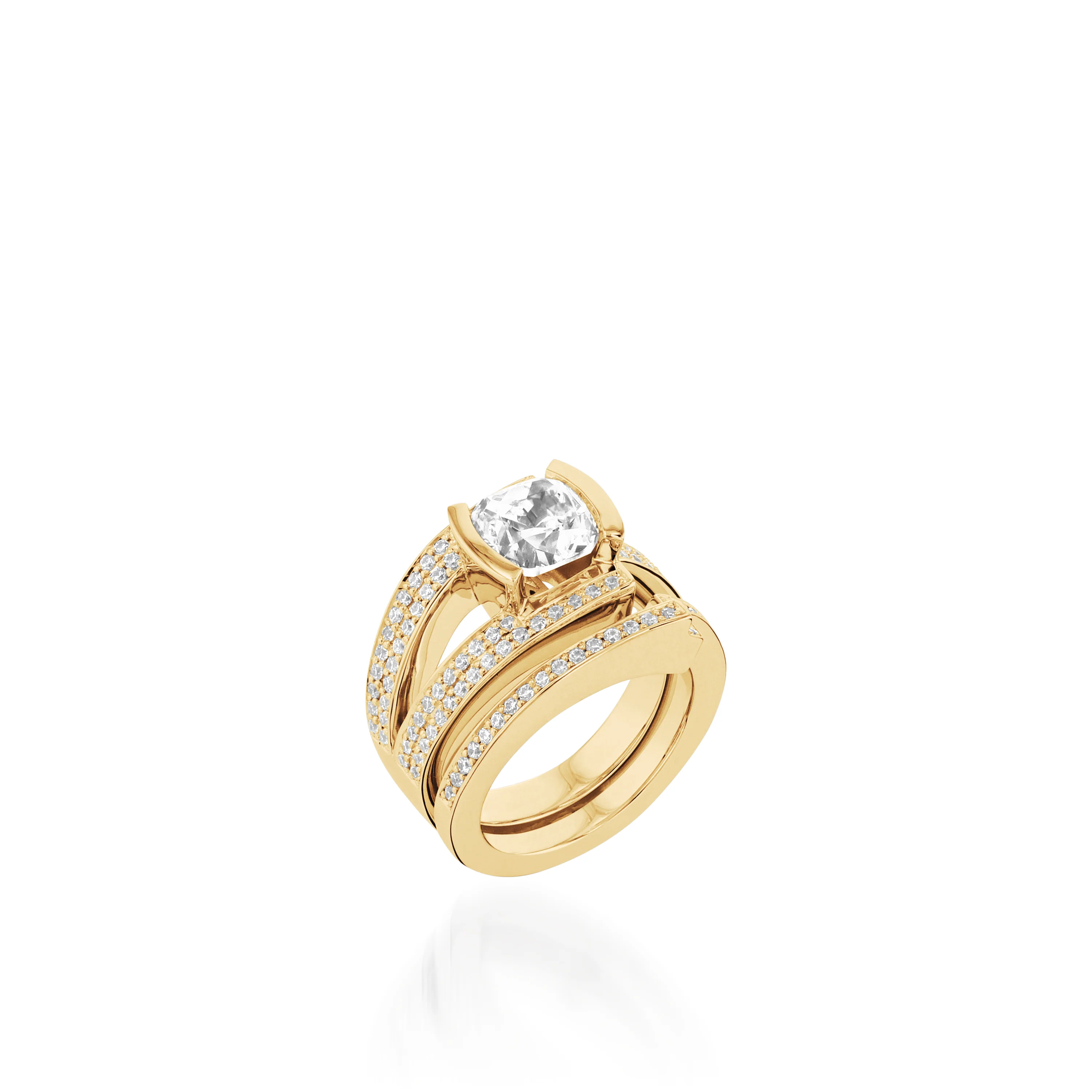 Originate Yellow Gold Engagement Ring