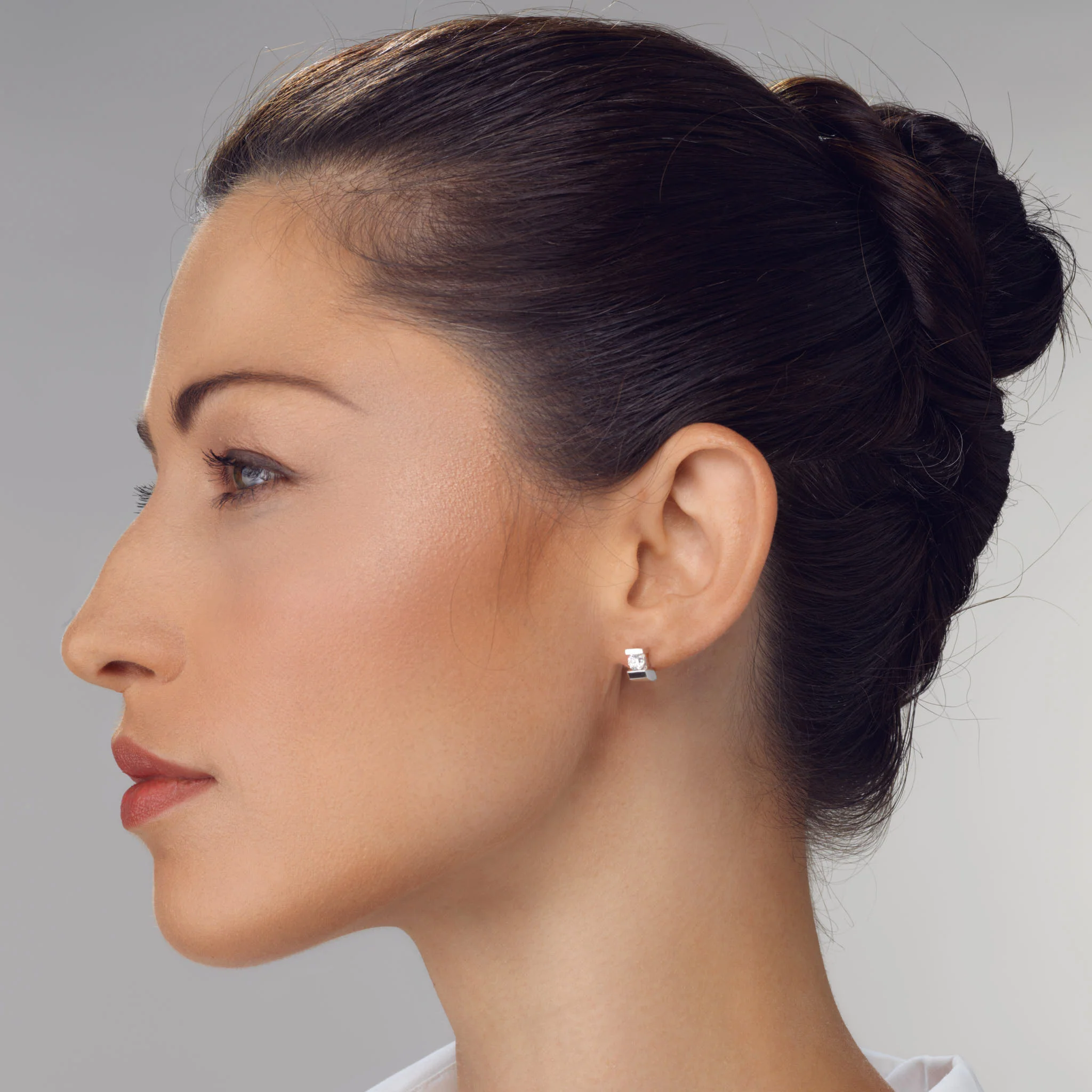 Orion Diamond Stud Earrings - Image 2