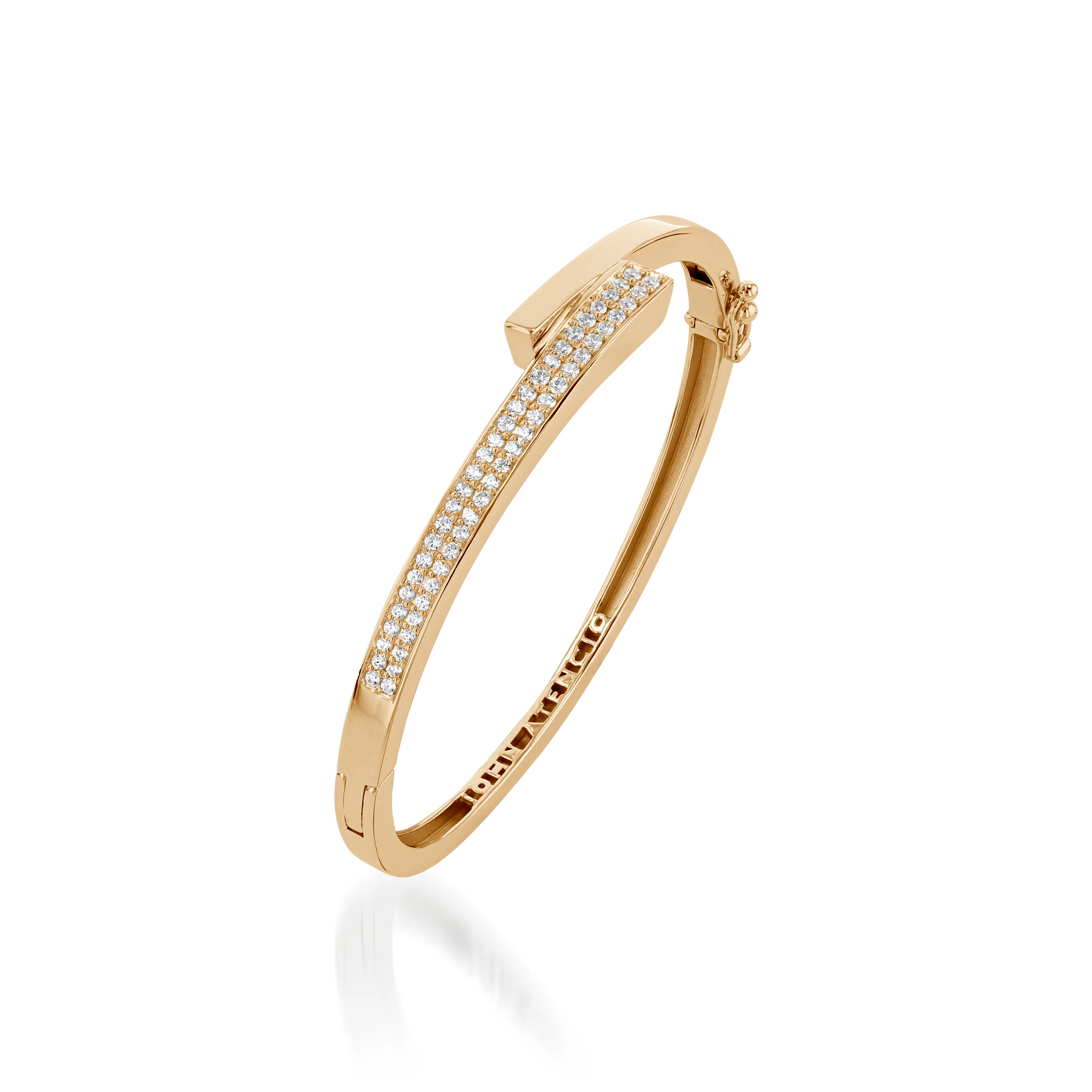 Orion Pivot Pave Diamond Cuff - Image 4