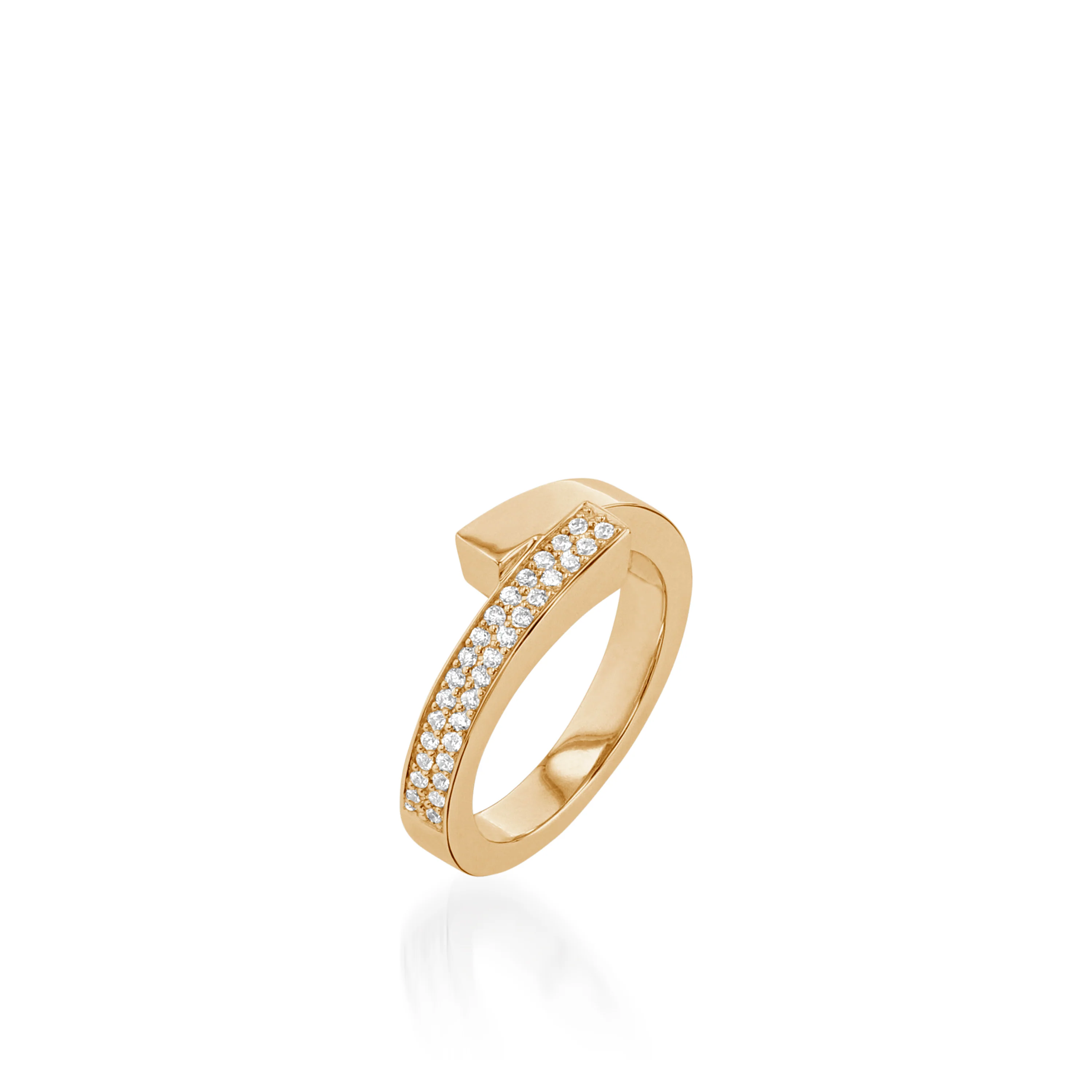 Orion Pivot Pave Diamond Ring - Image 4