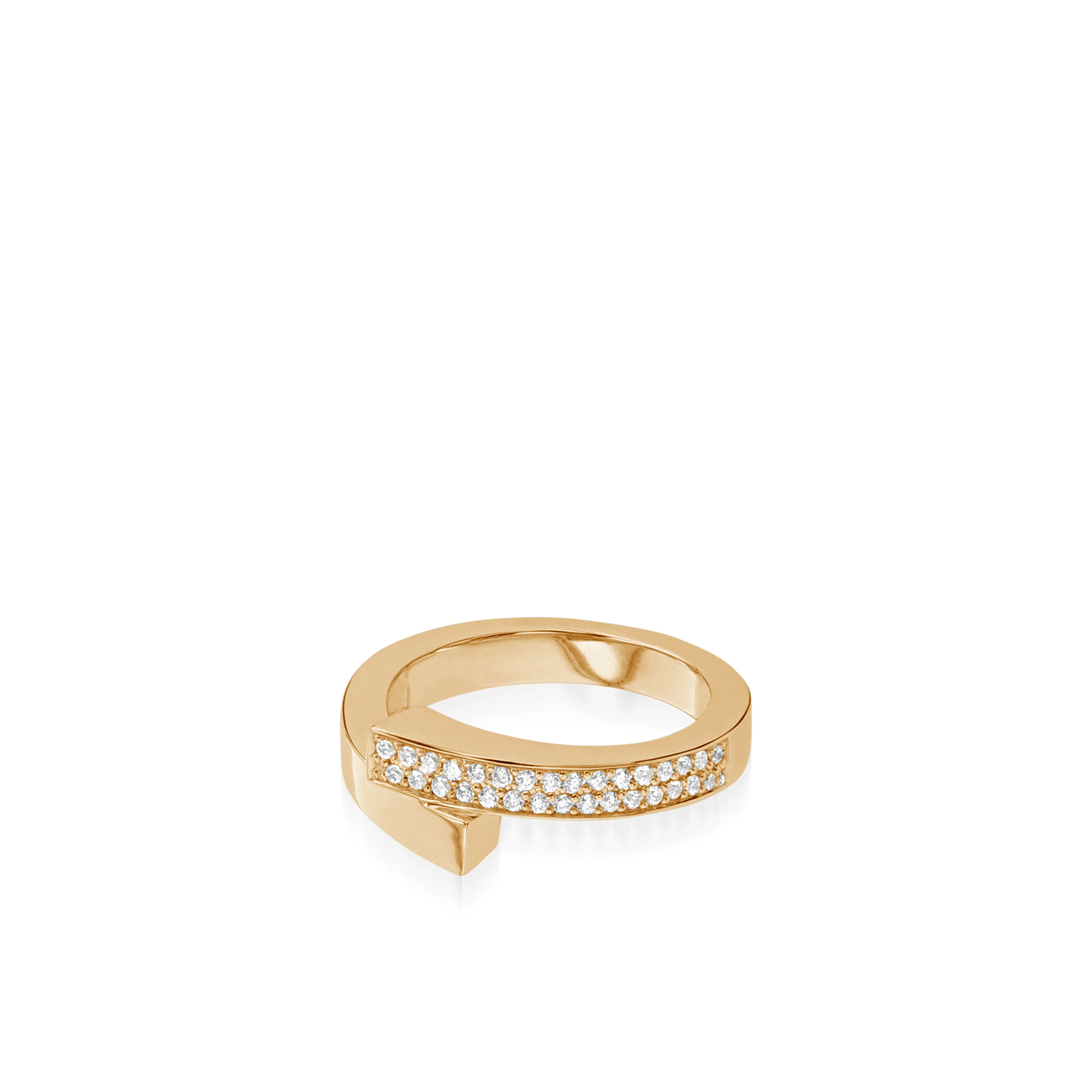 Orion Pivot Pave Diamond Ring - Image 5