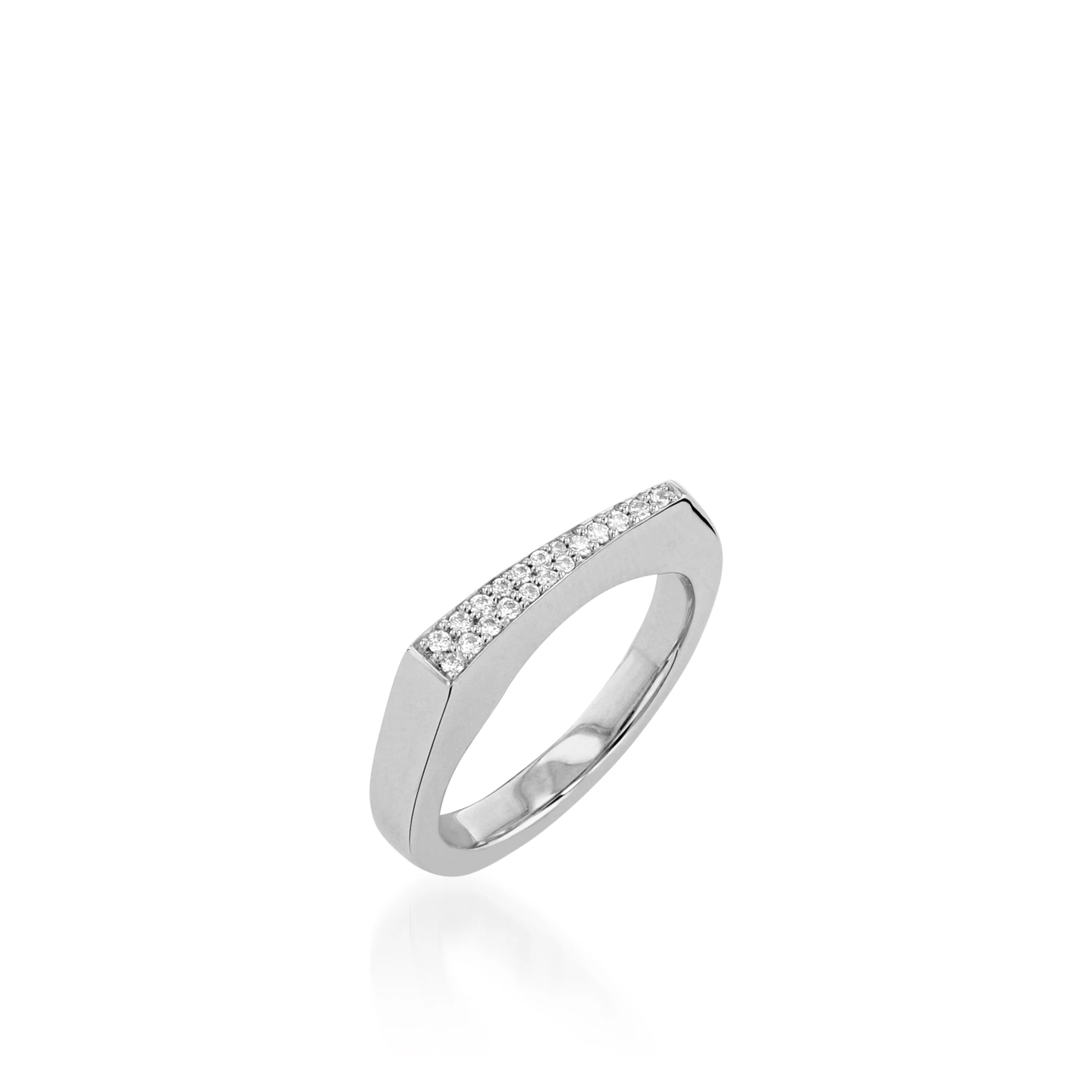 Polar Pave Diamond Ring - Image 4