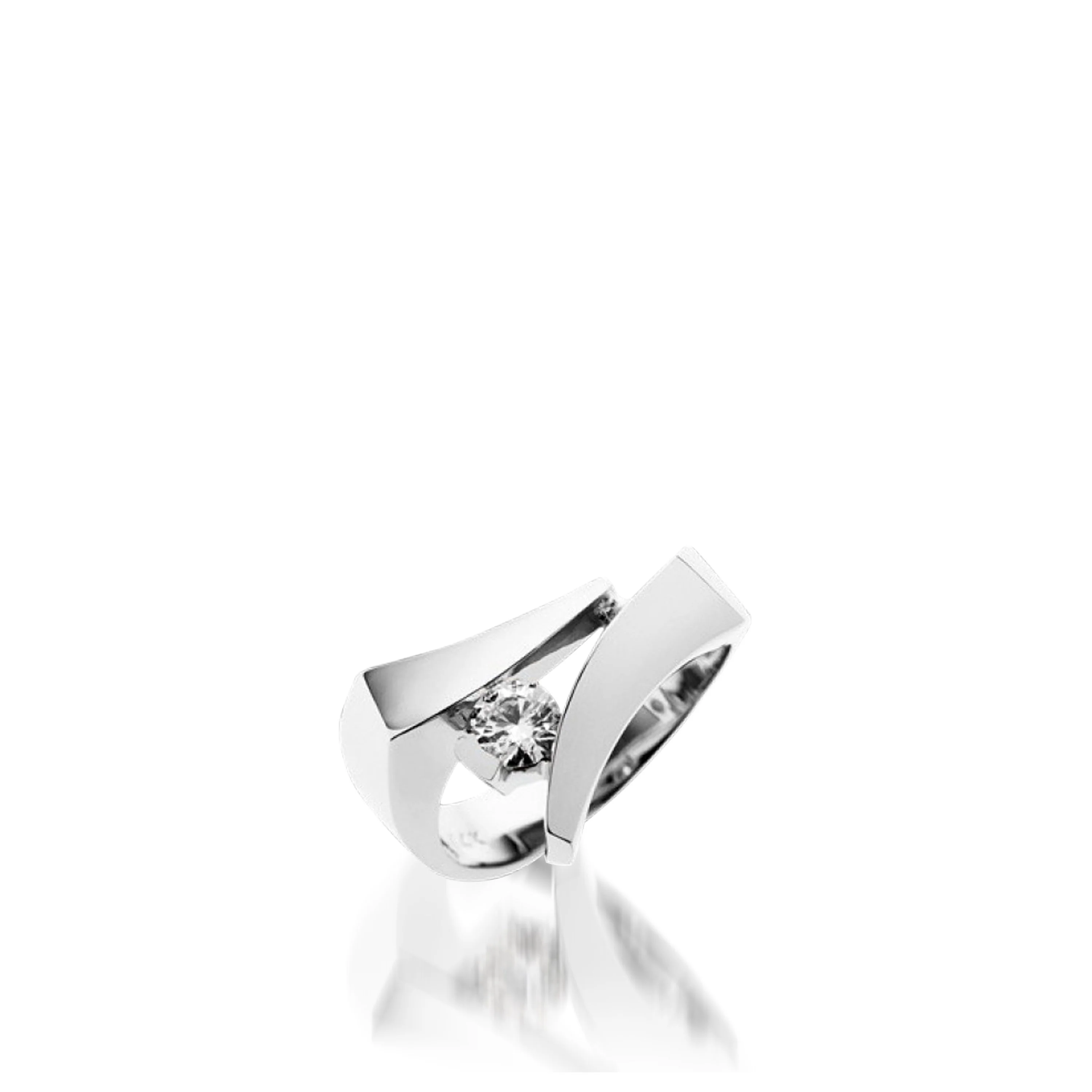Oyster Wide Diamond Ring - Image 4
