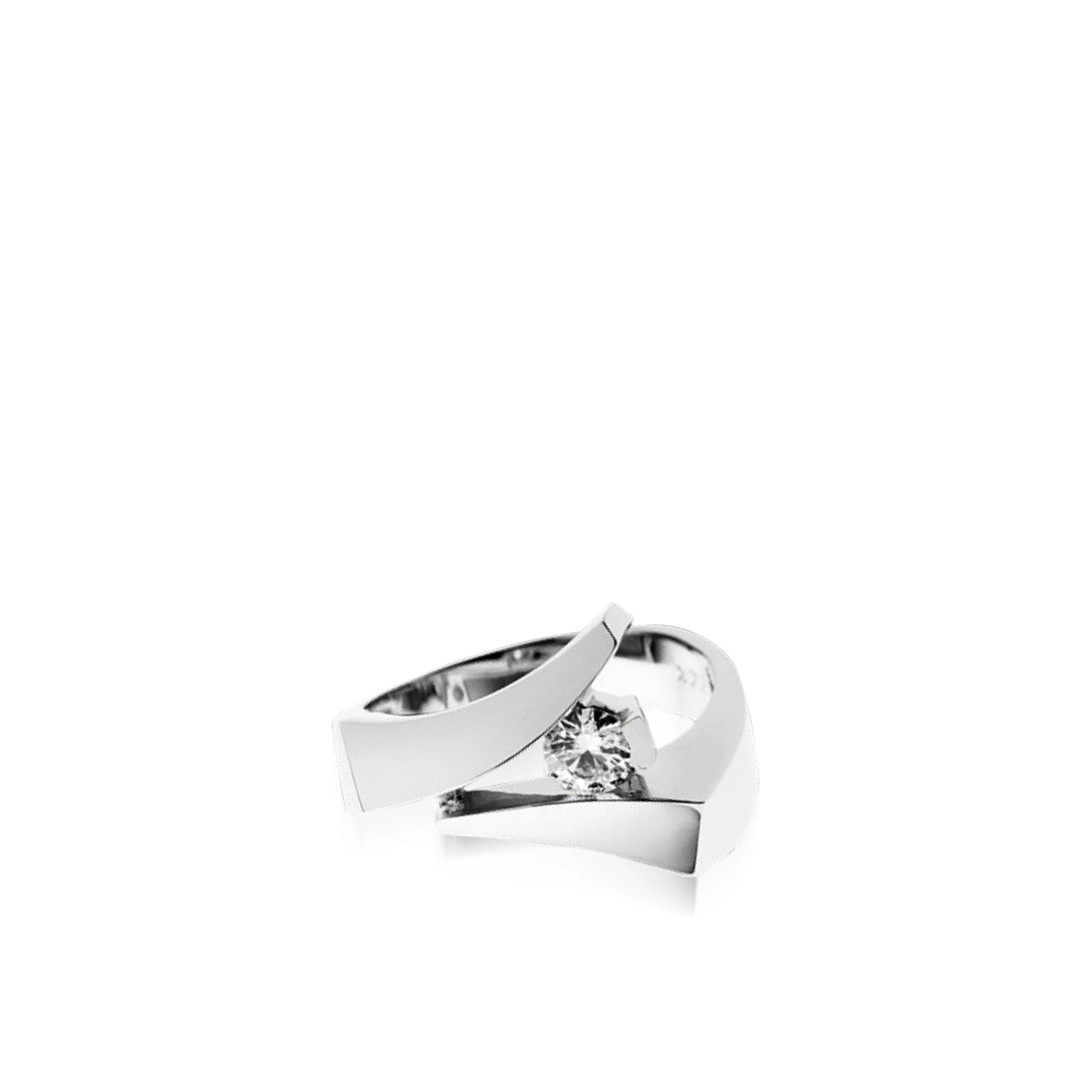 Oyster Wide Diamond Ring - Image 5