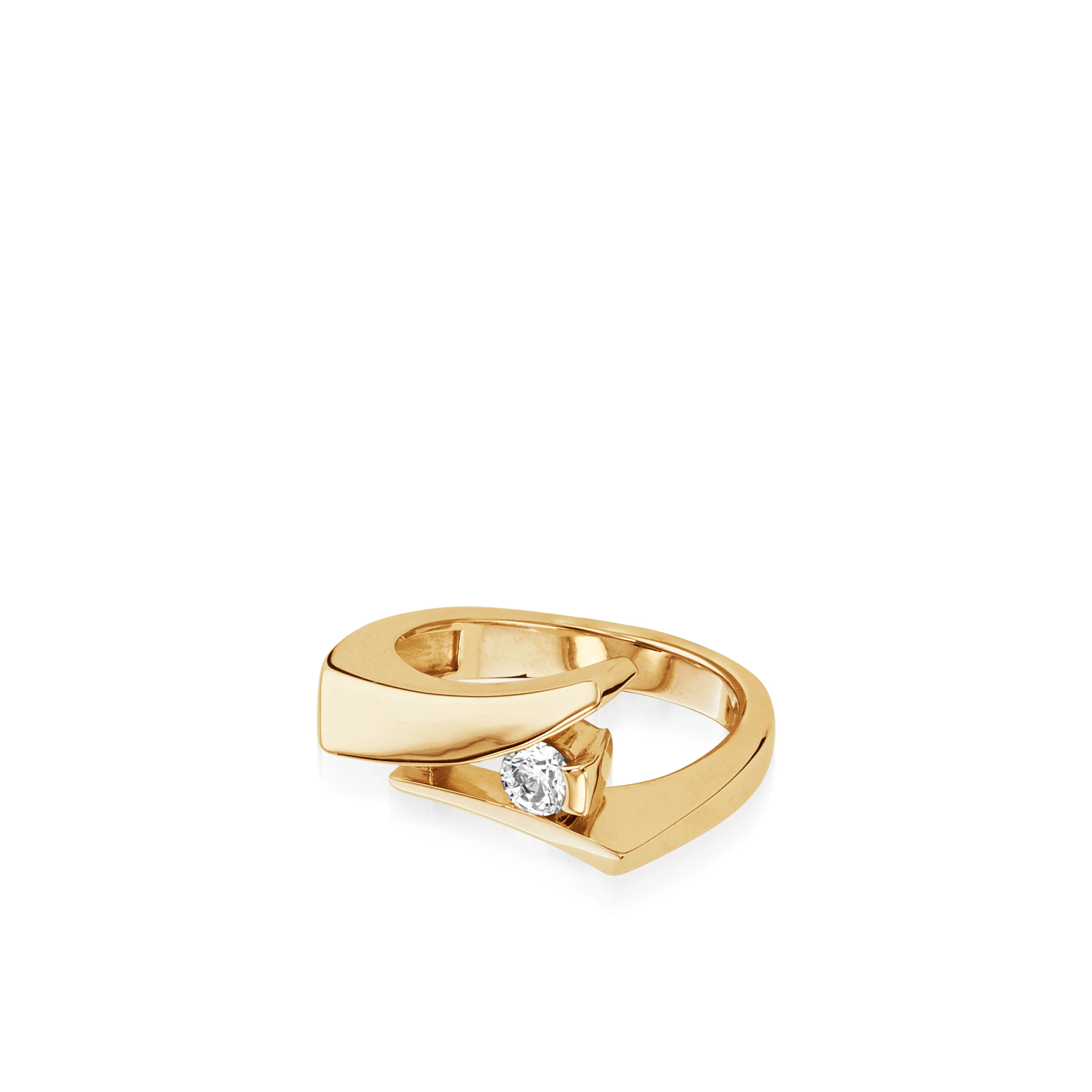Oyster Petite Diamond Ring - Image 4