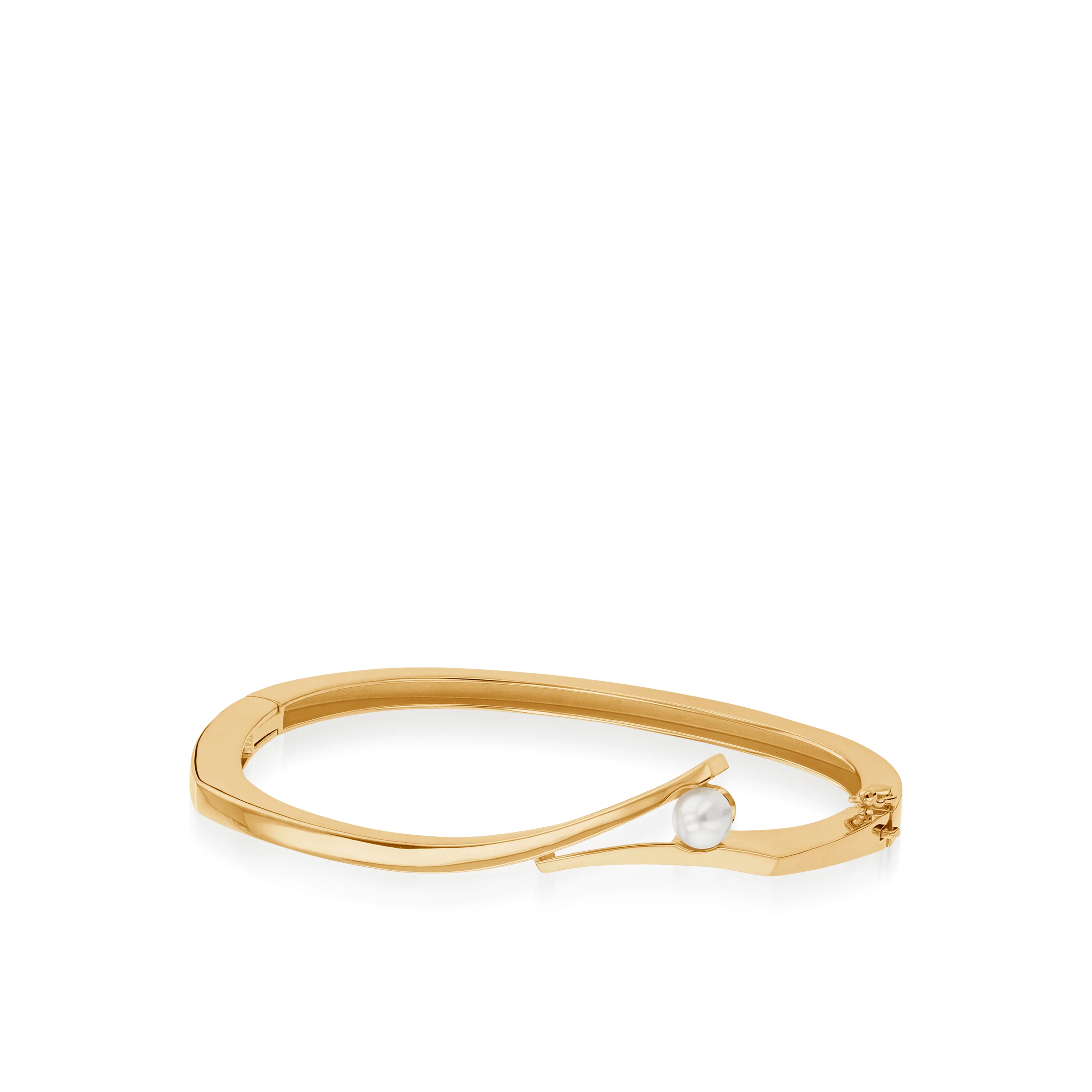 Oyster Pearl Small Cuff Bracelet - Image 2