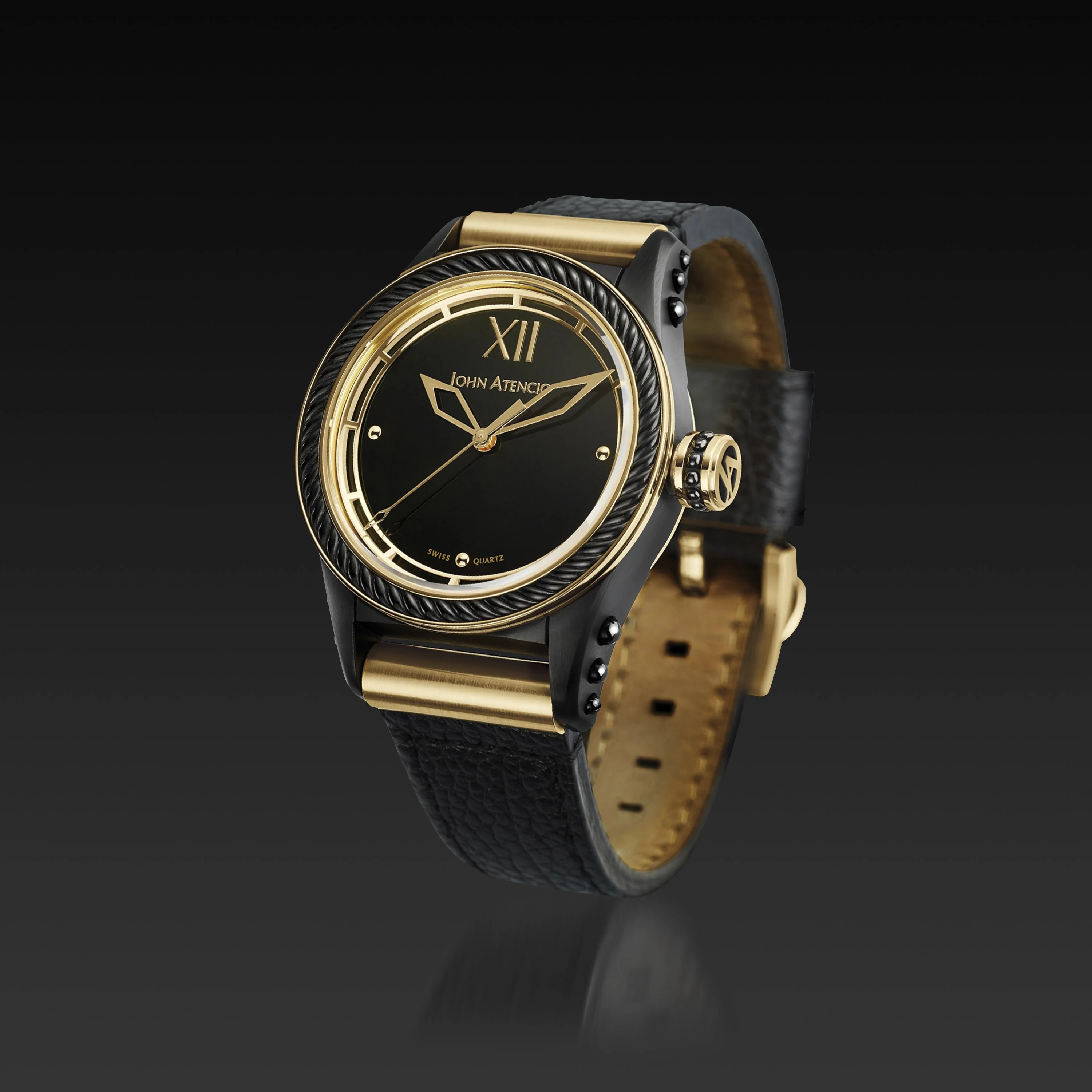 Pantheon II Watch with Austrian Leather Band