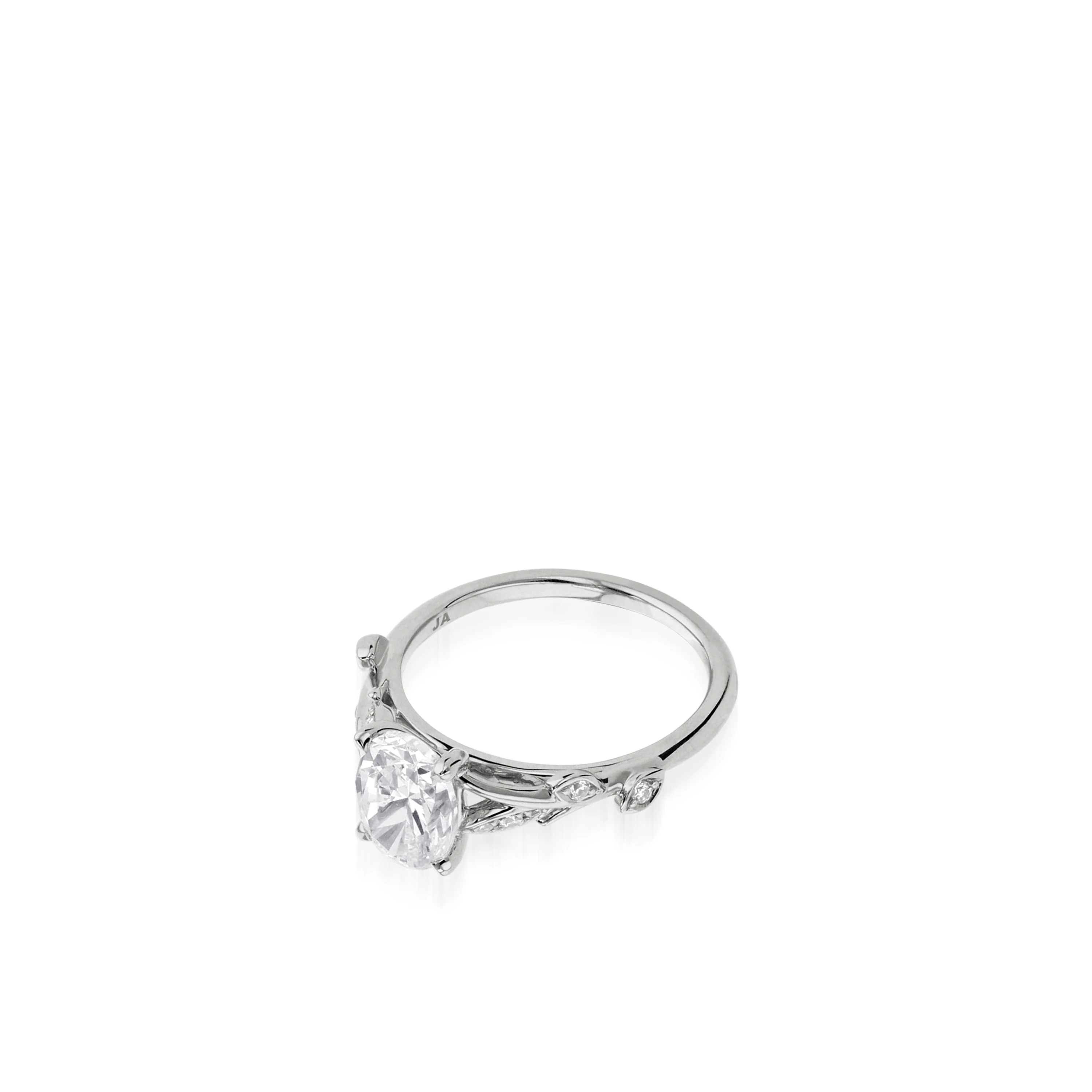 Polly White Gold Engagement Ring - Image 2