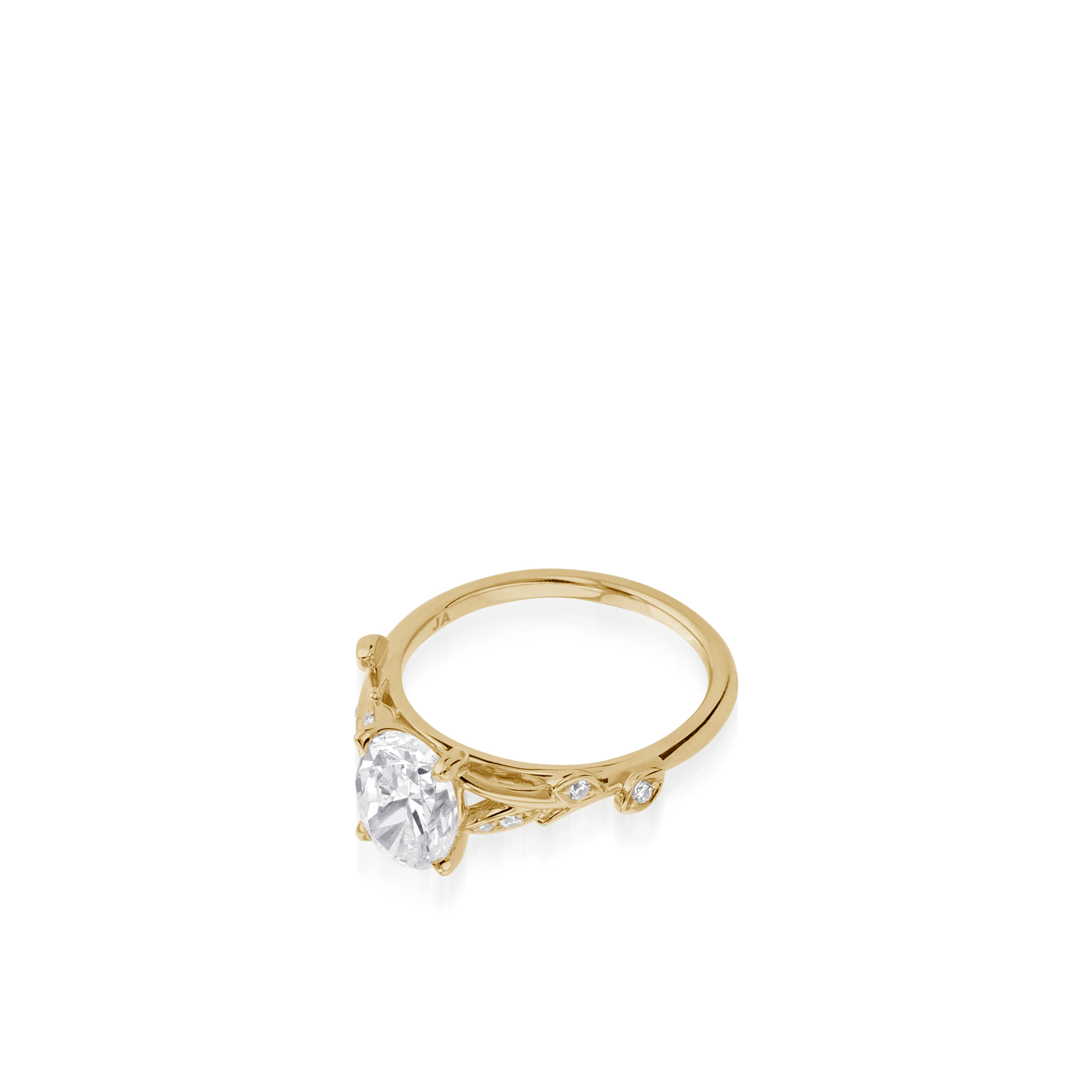 Polly White Gold Engagement Ring - Image 3