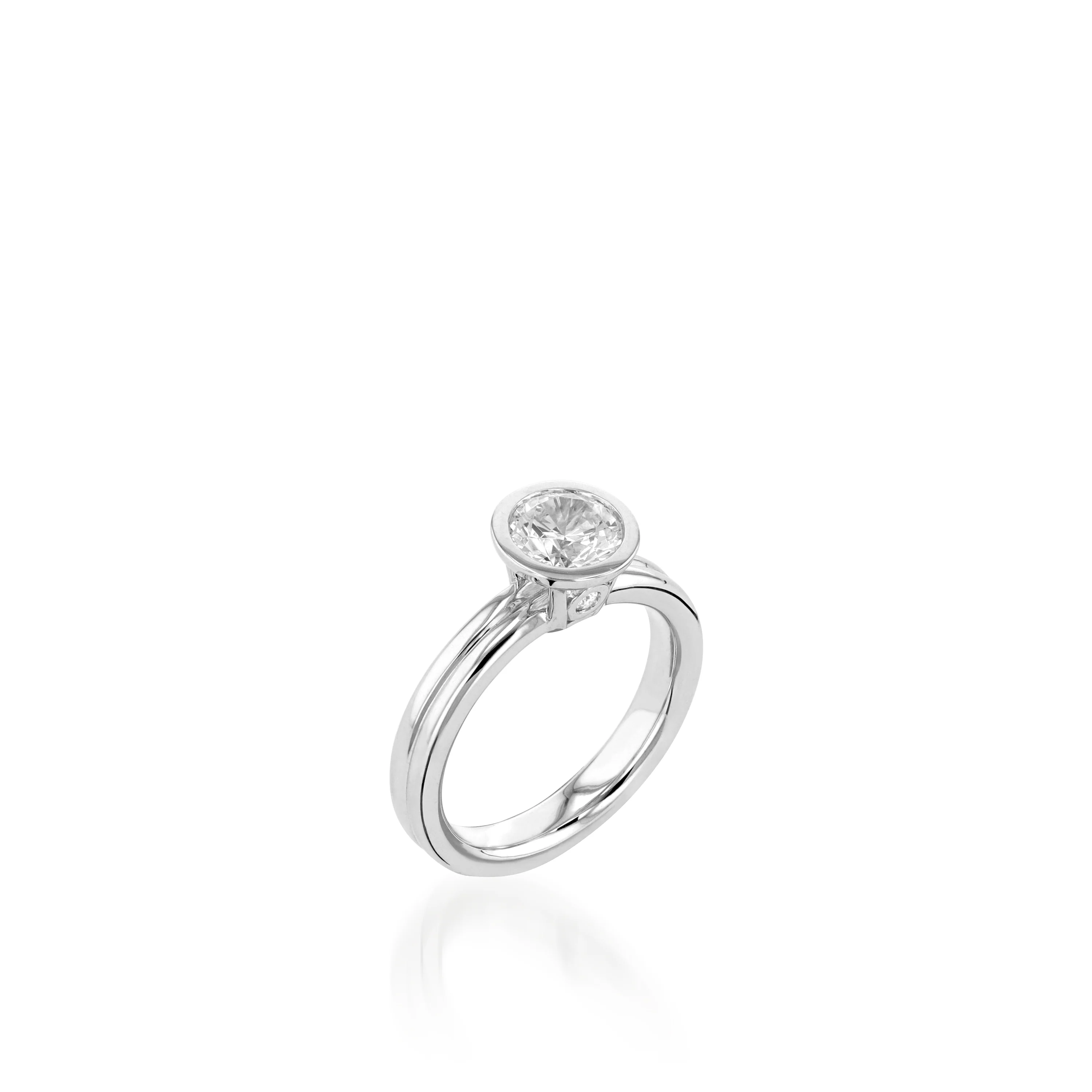 Poppy White Gold Engagement Ring - Image 2