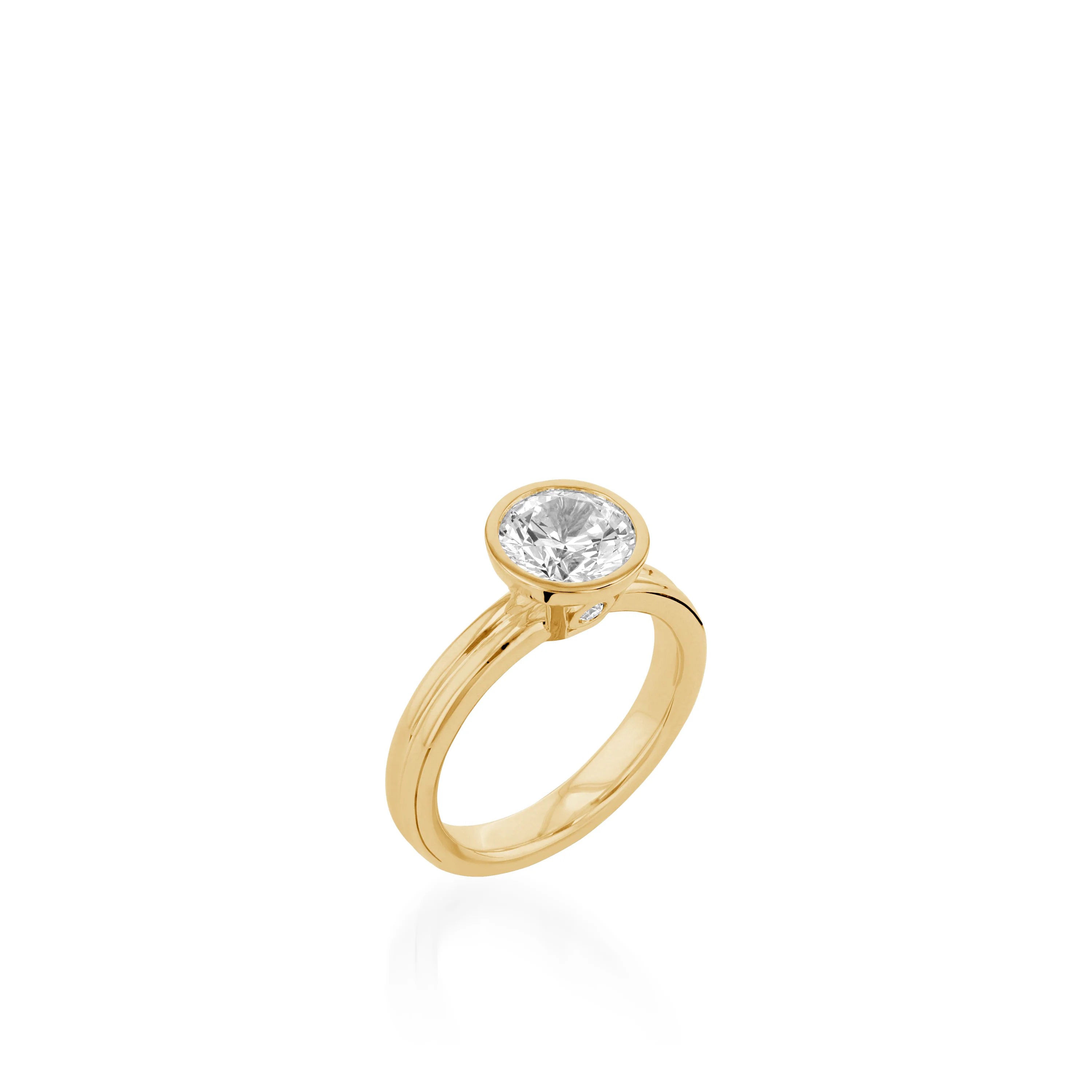 Poppy Yellow Gold Engagement Ring