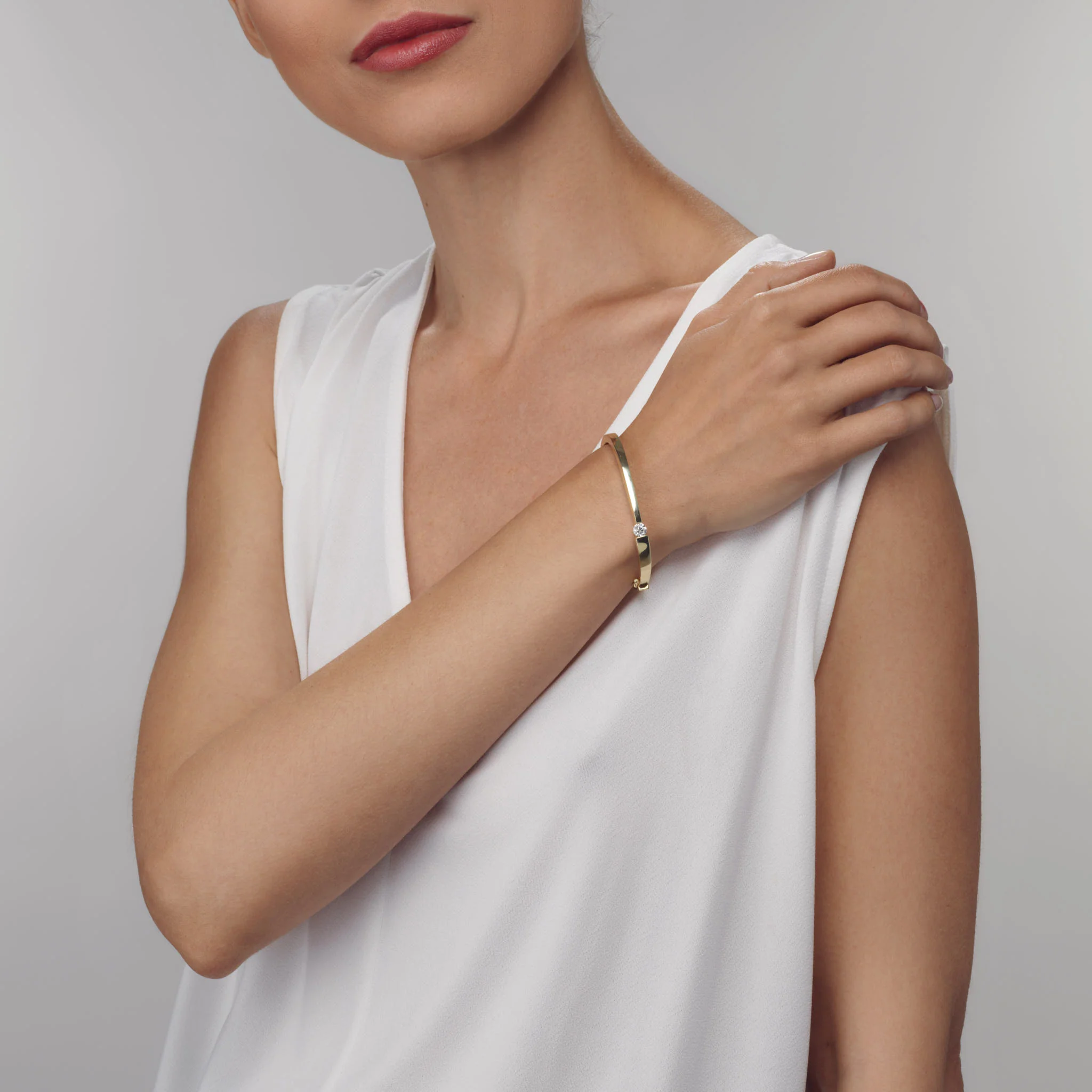 Quarter Carat Diamond Bracelet - Image 2