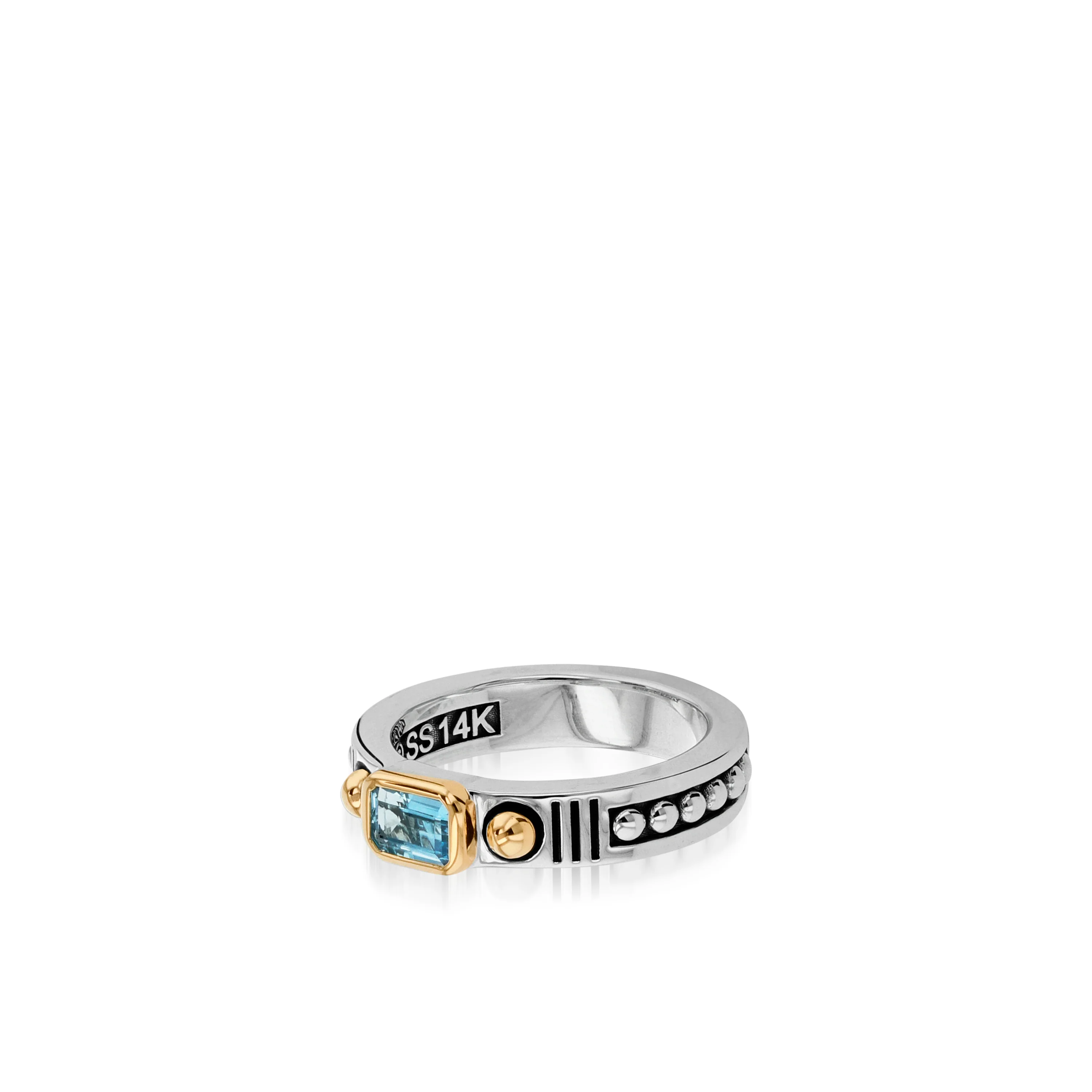 Sahara Gemstone Stack Ring - Image 2
