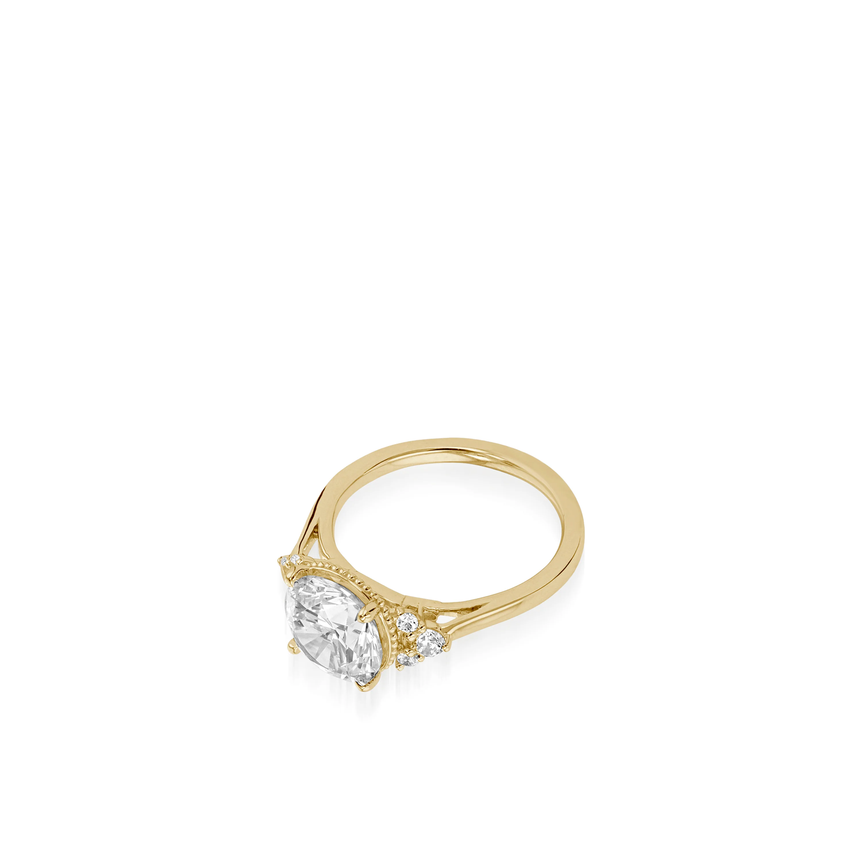 Scarlett White Gold Engagement Ring - Image 4