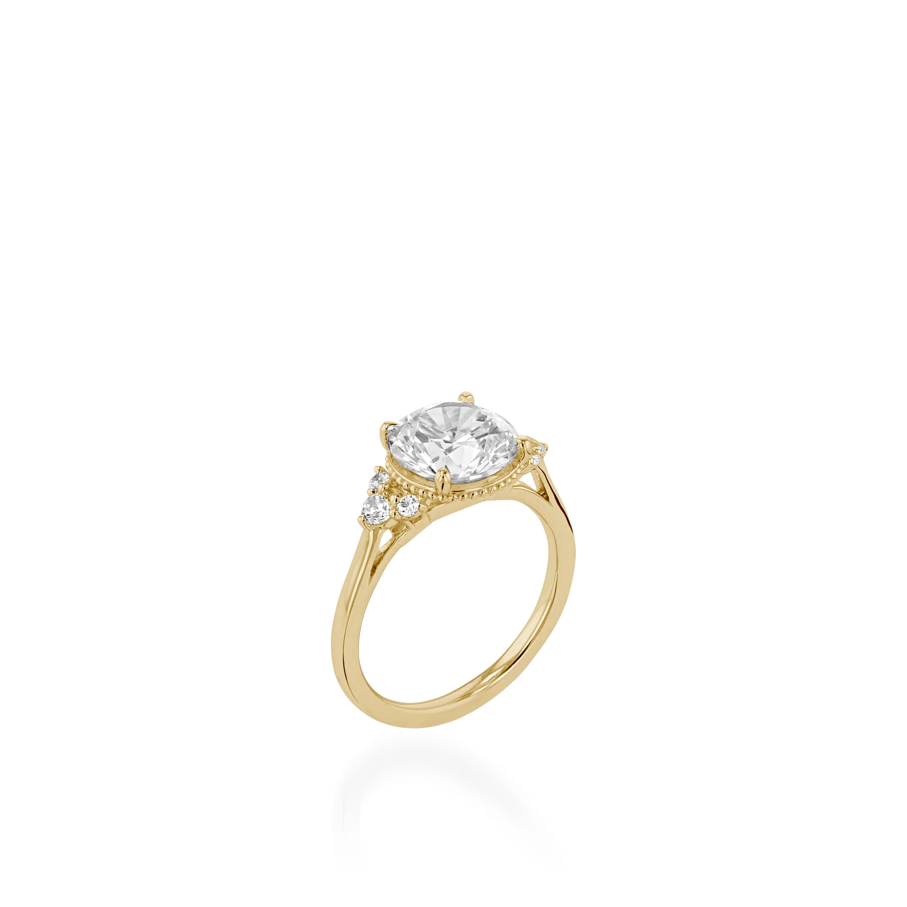 Scarlett Yellow Gold Engagement Ring