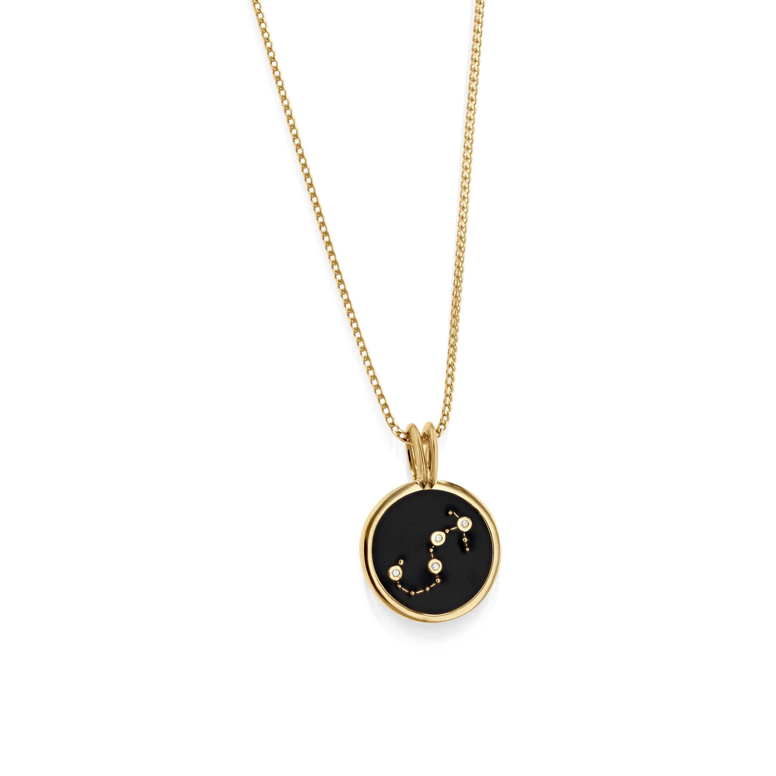 Scorpio Zodiac Medallion Pendant - Image 3