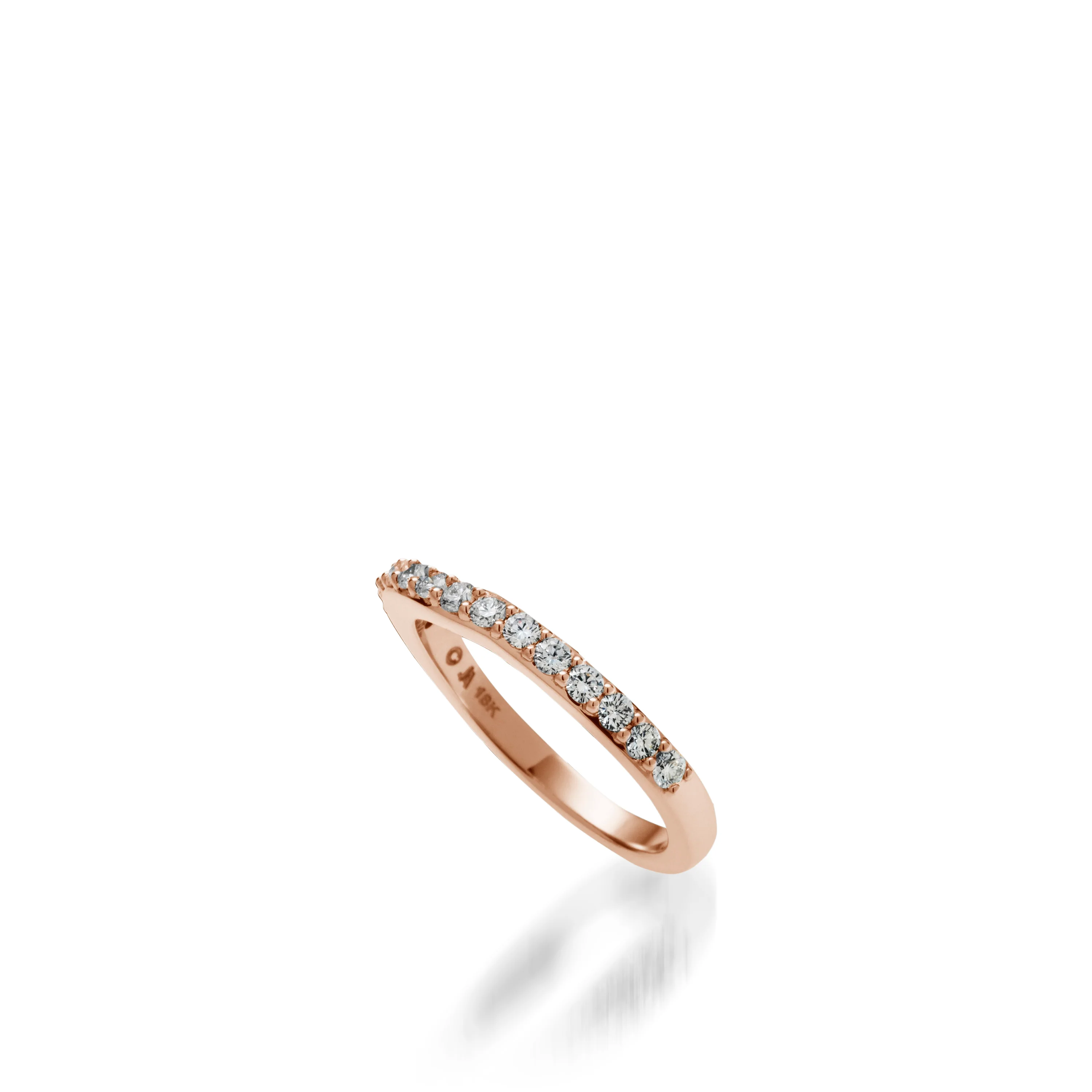 Solstice Diamond Wedding Band - Image 3