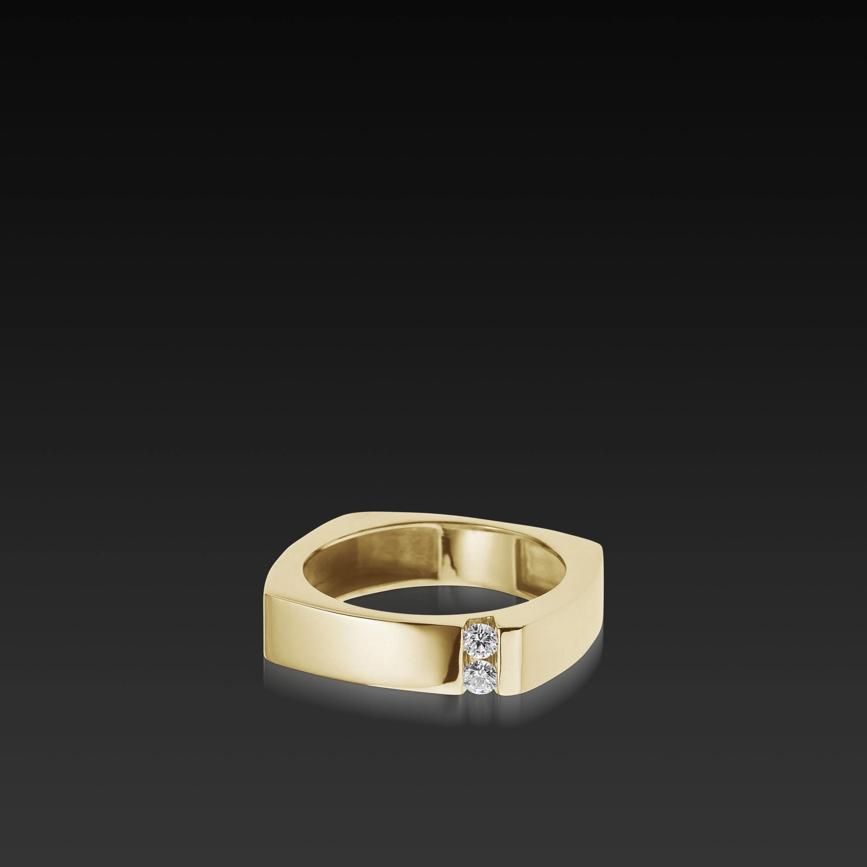 Square Diamond Band - Image 4