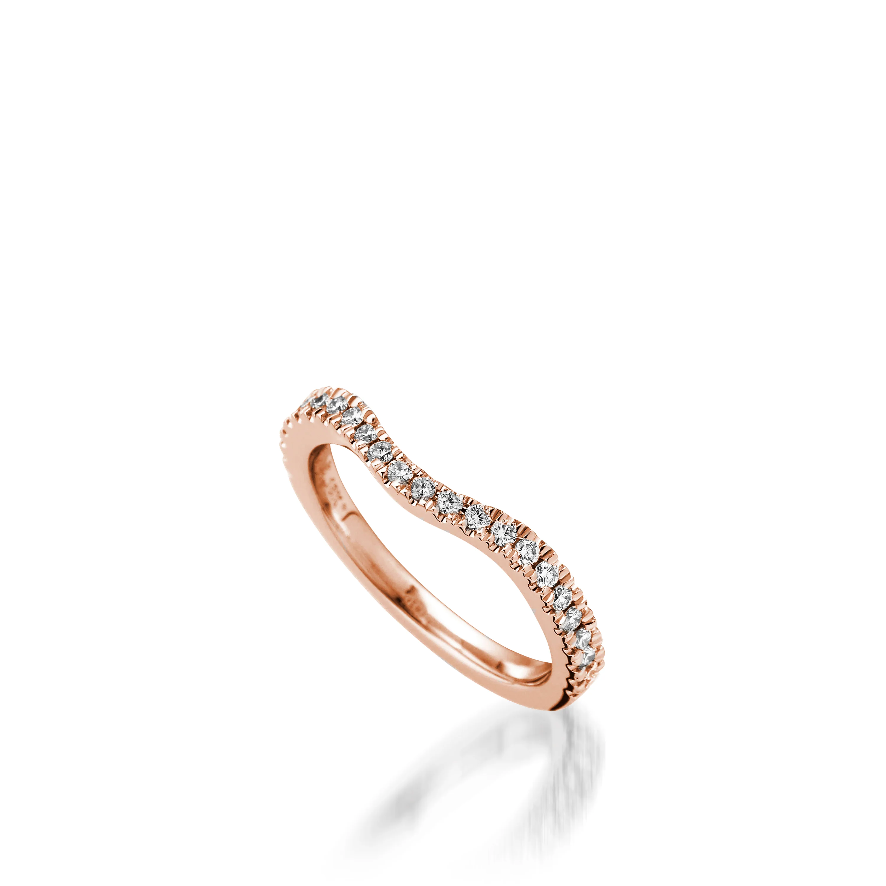 Starburst Diamond Wedding Band - Image 3